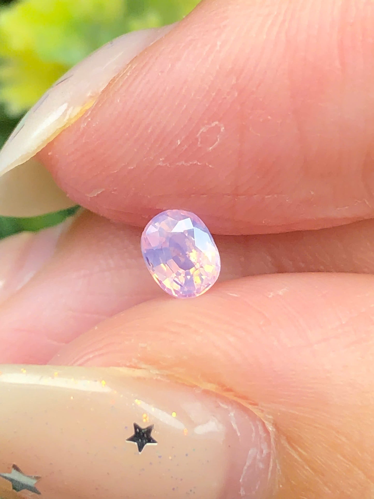 Natural pink silky sapphire Luc Yen  0,32ct  _240501HG