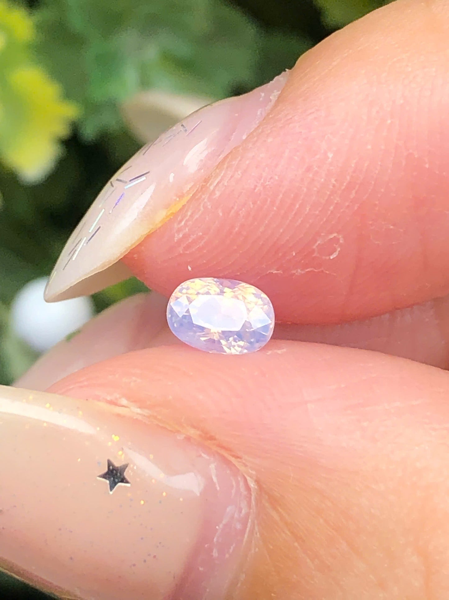 Natural pink silky sapphire Luc Yen 0,43ct _240504HG