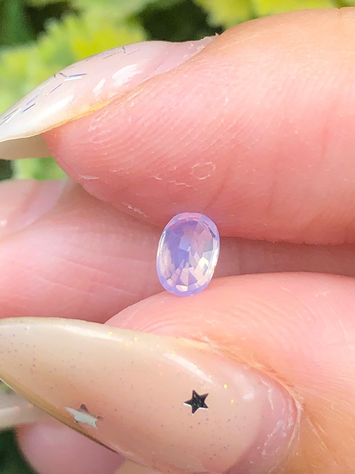 Natural pink silky sapphire Luc Yen 0,43ct _240504HG
