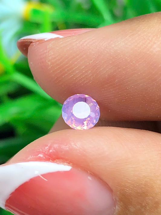 Natural purple silky sapphire Luc Yen  0.415ct_02042604HG