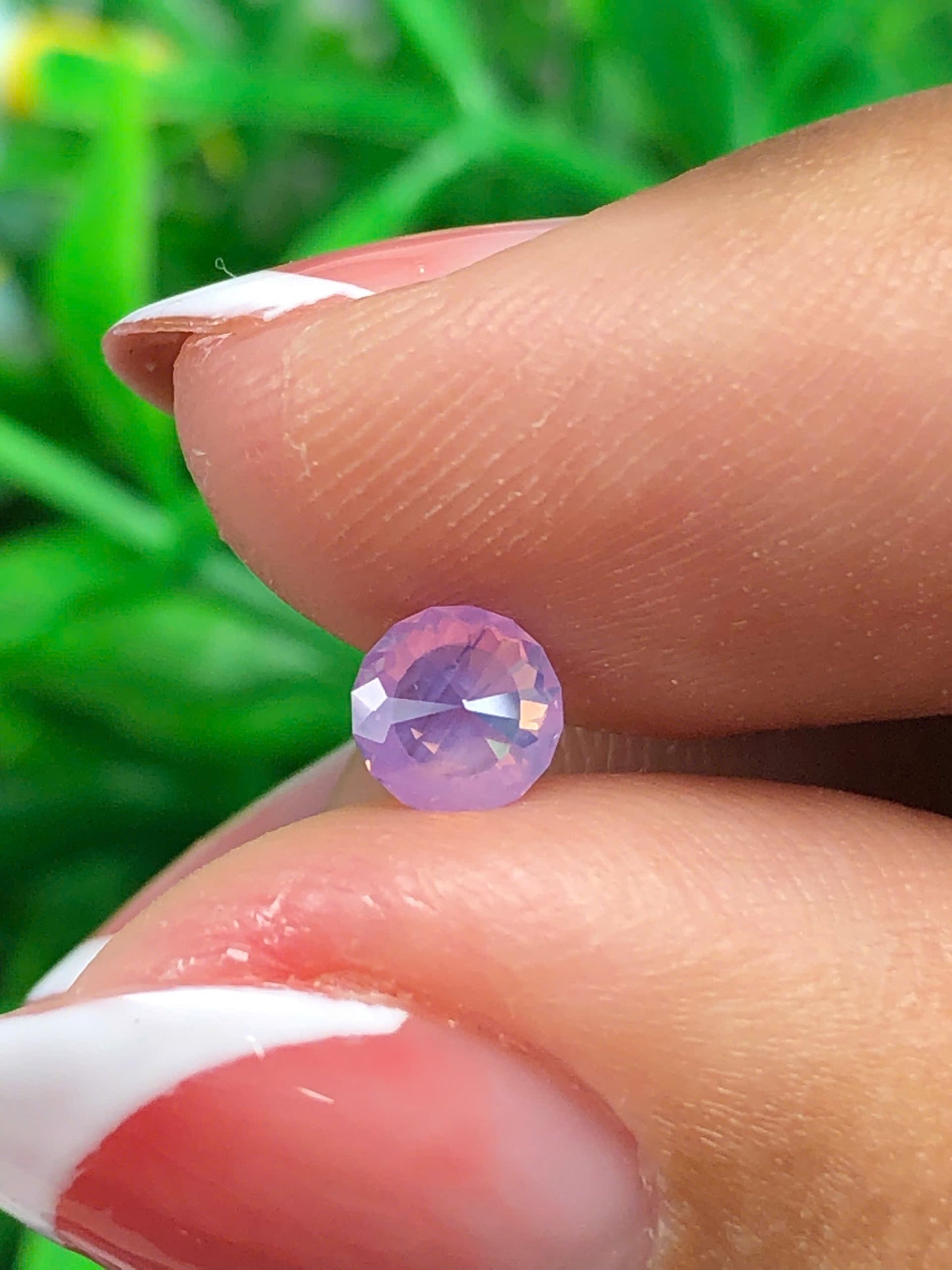 Natural purple silky sapphire Luc Yen  0.415ct_02042604HG