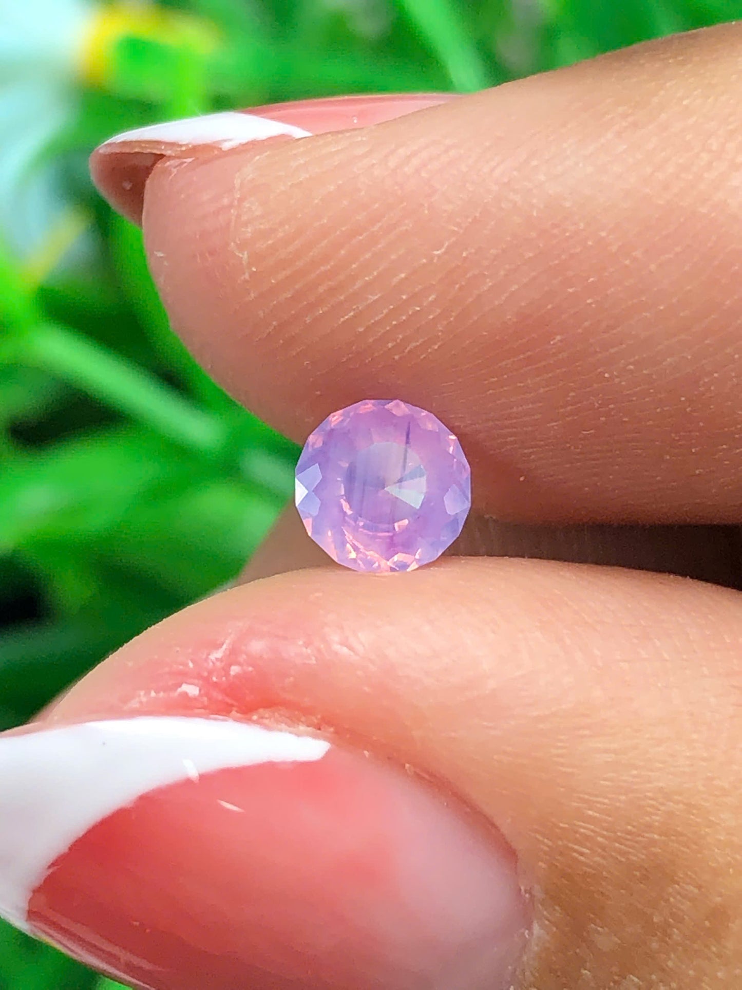 Natural purple silky sapphire Luc Yen  0.415ct_02042604HG