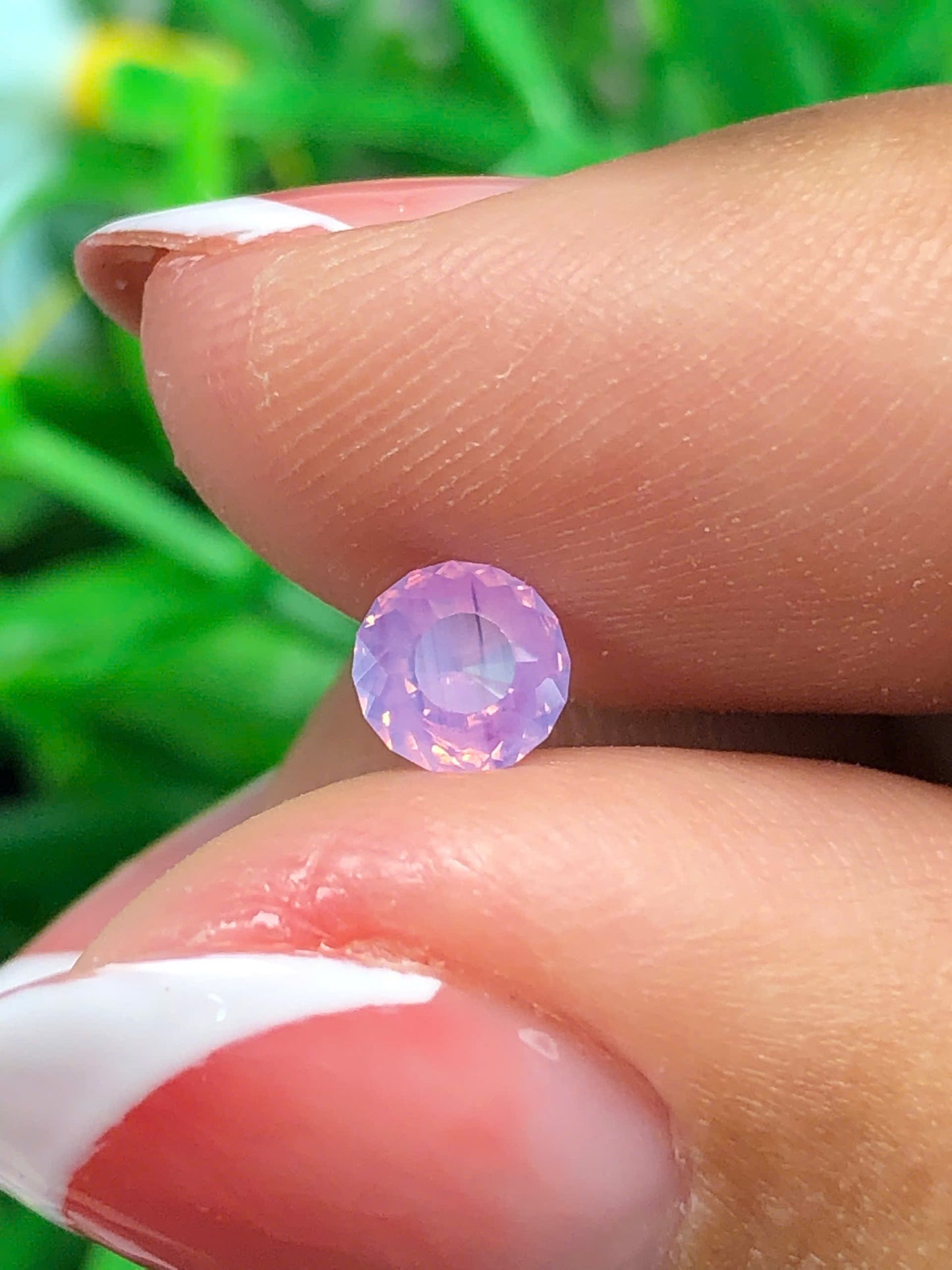 Natural purple silky sapphire Luc Yen  0.415ct_02042604HG