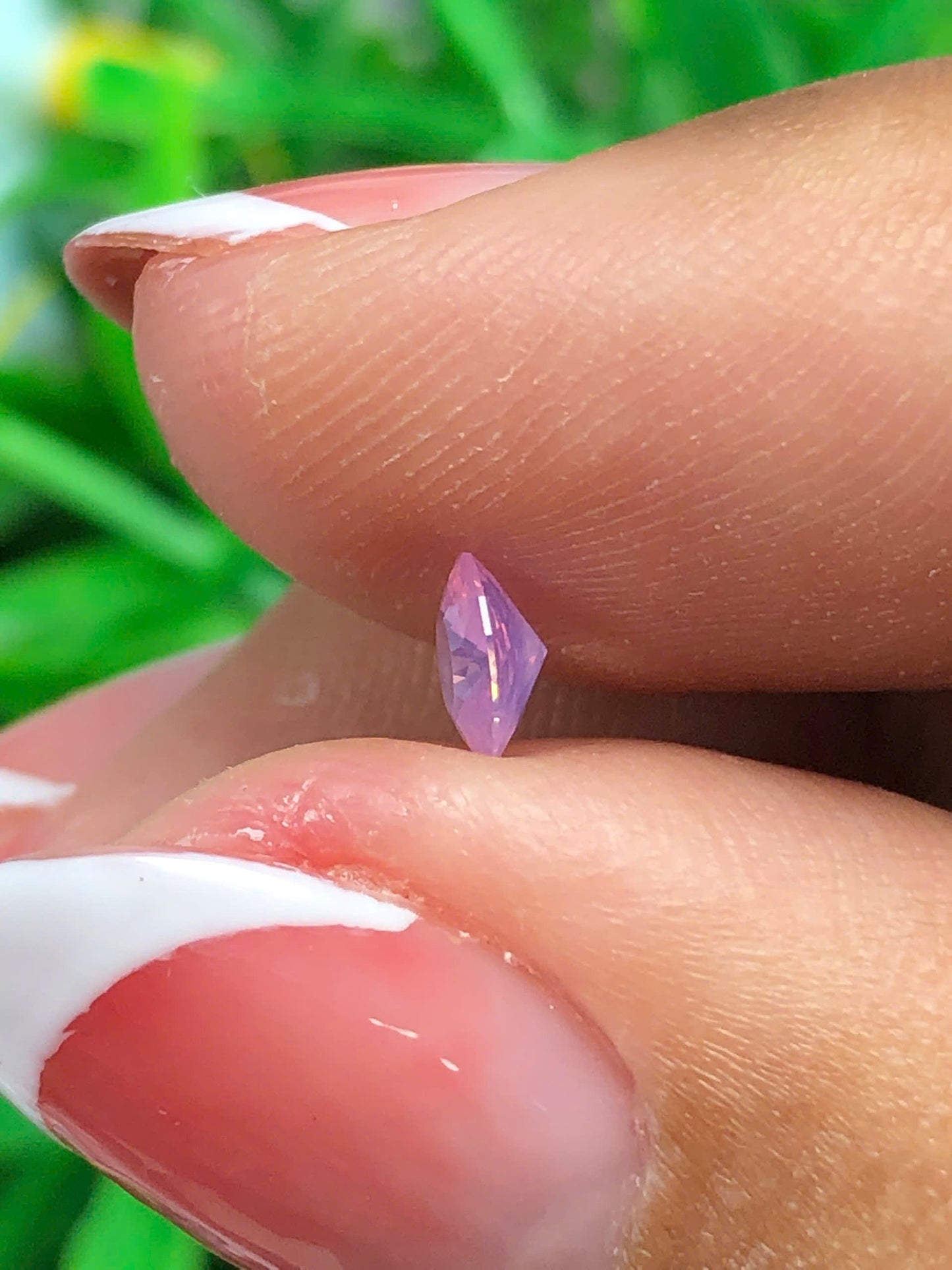Natural purple silky sapphire Luc Yen  0.415ct_02042604HG