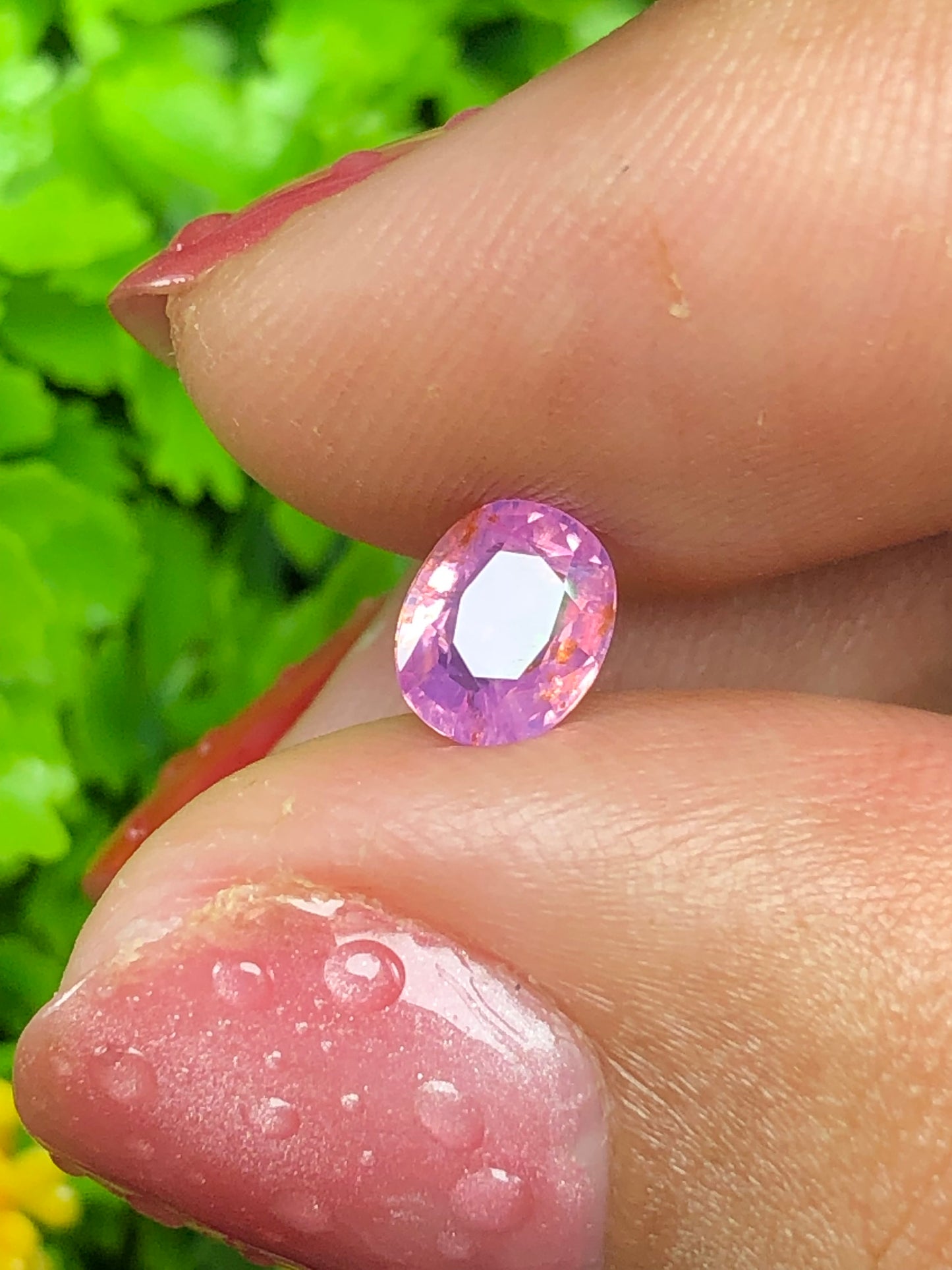 Naturalpink silky sapphire Lucyen  0.79ct _ 05062621HA