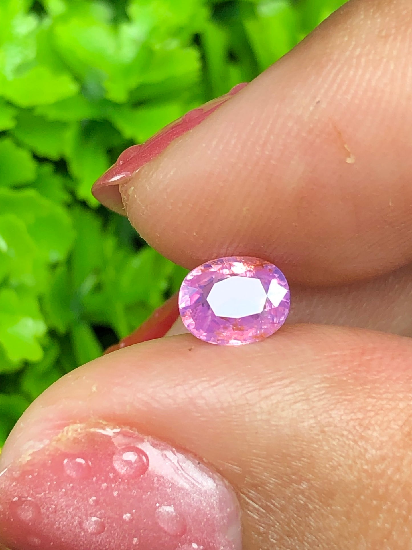 Naturalpink silky sapphire Lucyen  0.79ct _ 05062621HA