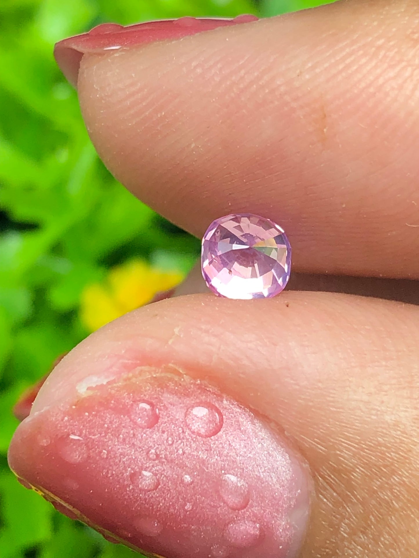 Natural pink silky sapphire Luc Yen  0.68ct_05062633HG