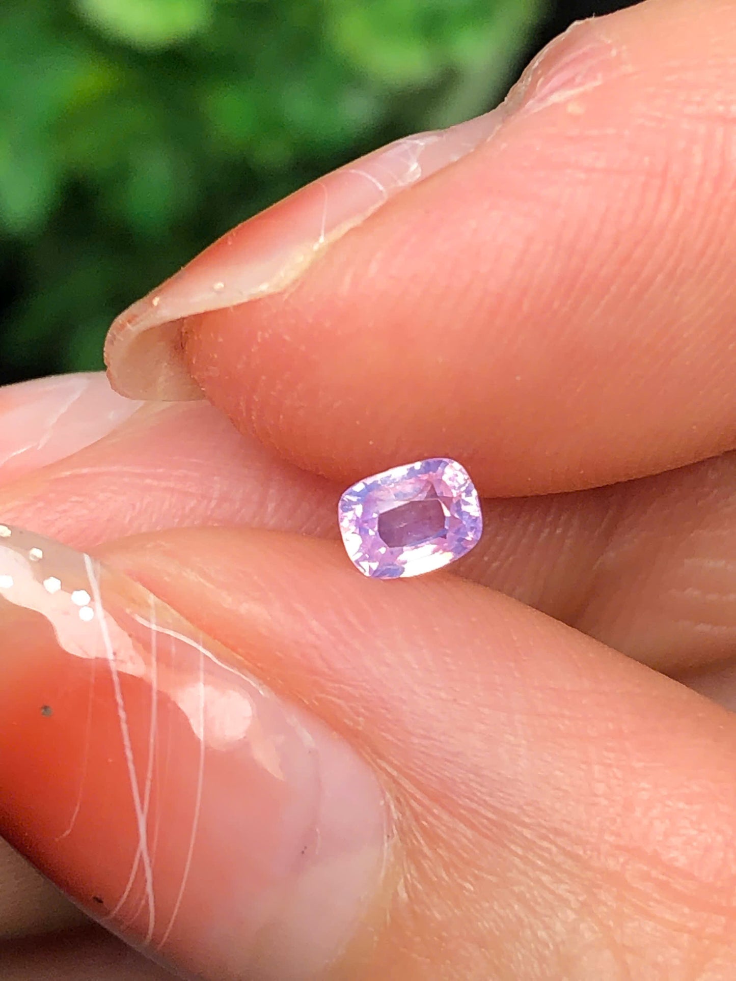 Natural purple silky sapphire Luc Yen 0.31ct  _06062602HG
