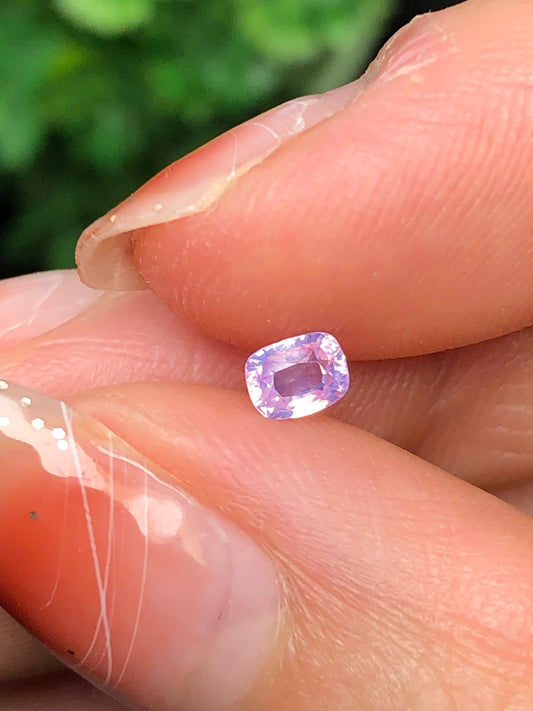 Natural purple silky sapphire Luc Yen 0.31ct  _06062602HG