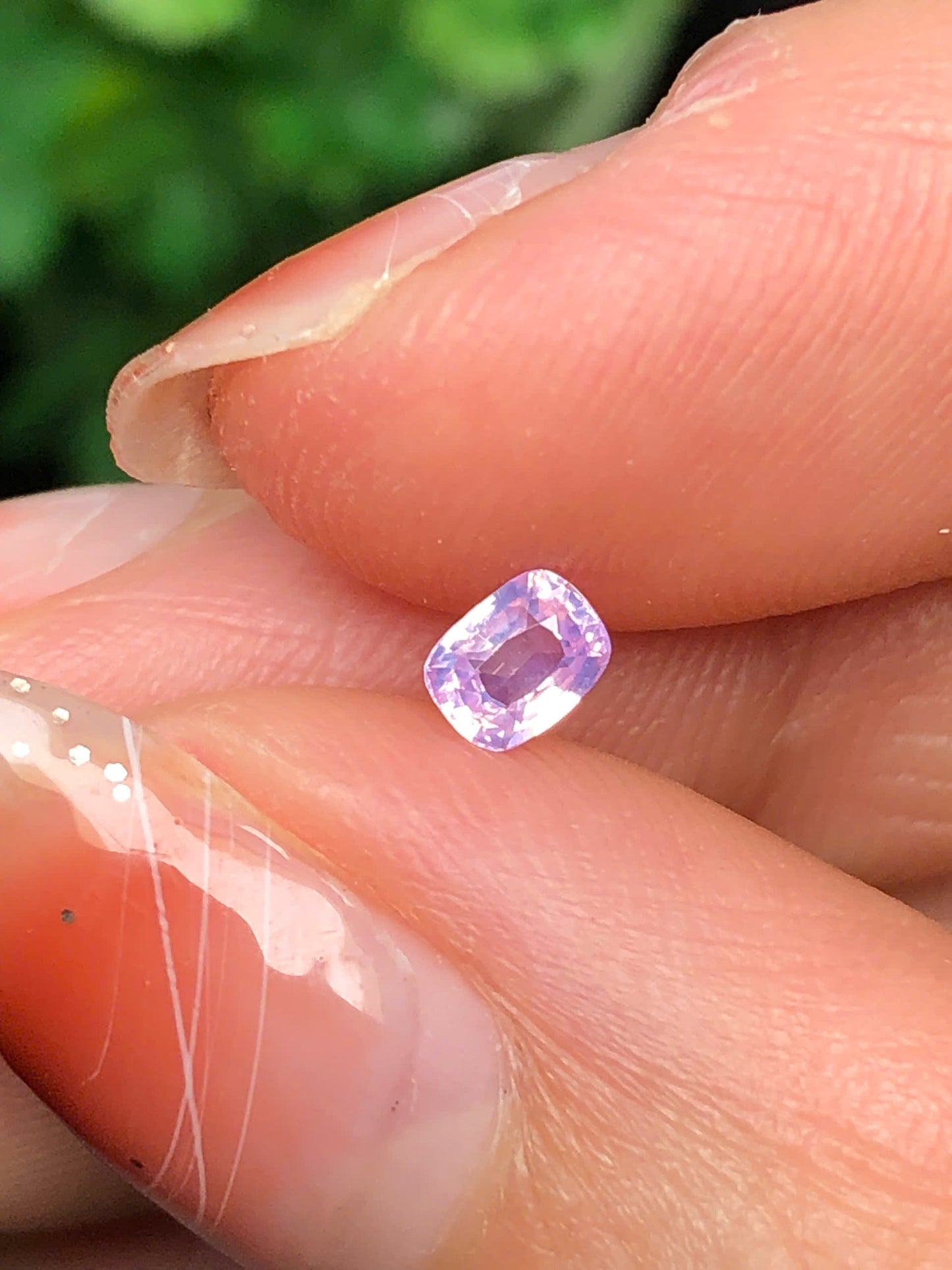 Natural purple silky sapphire Luc Yen 0.31ct  _06062602HG