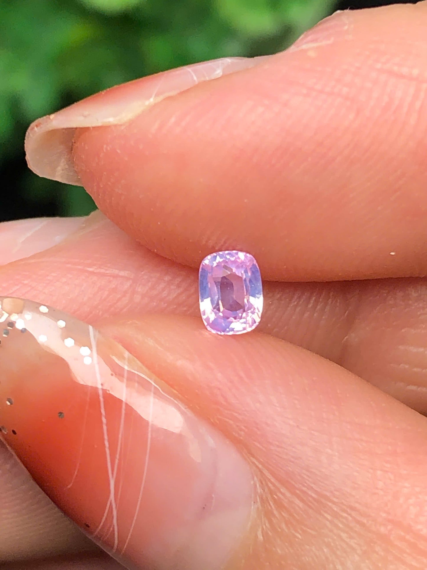 Natural purple silky sapphire Luc Yen 0.31ct  _06062602HG