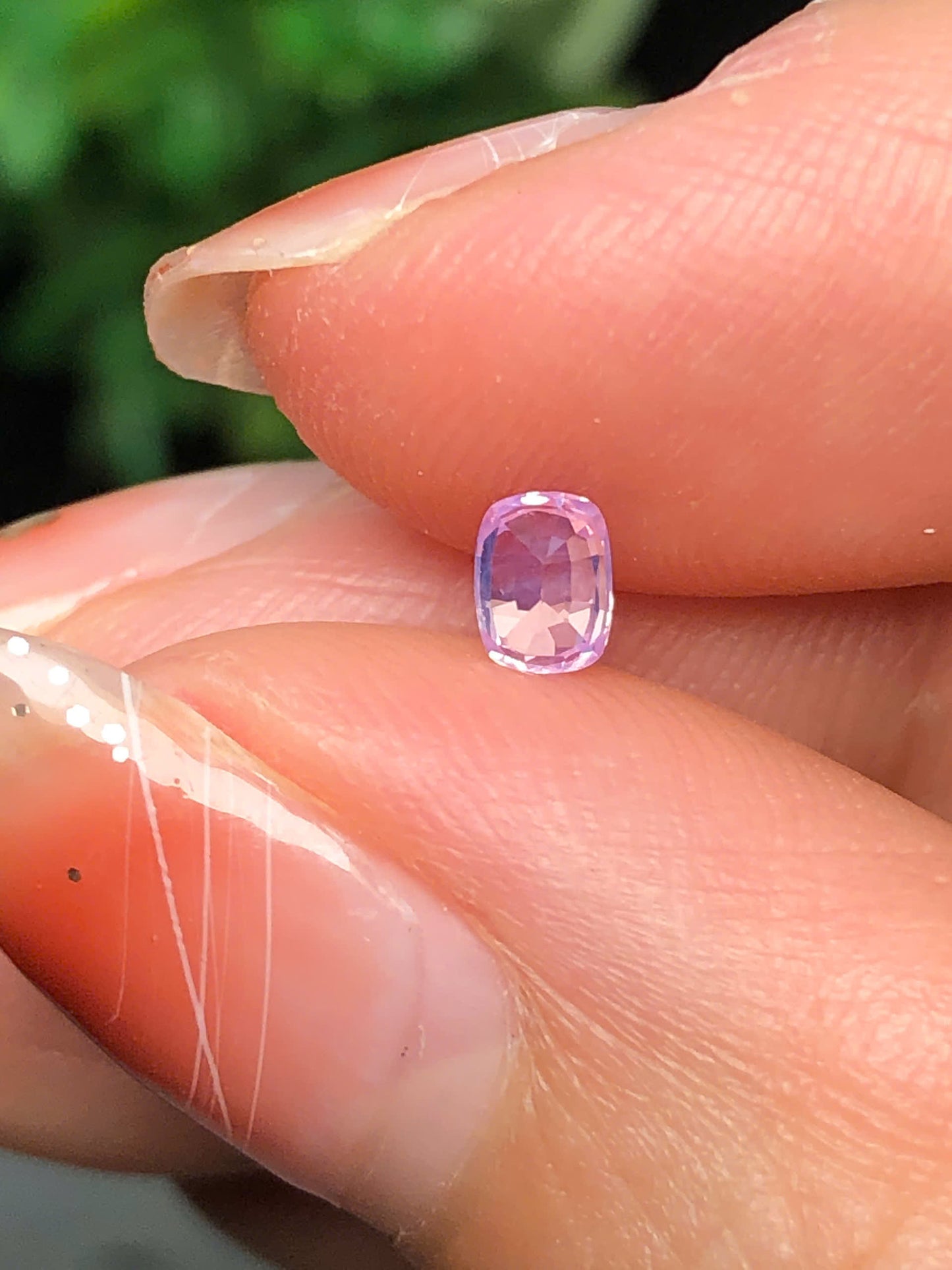 Natural purple silky sapphire Luc Yen 0.31ct  _06062602HG