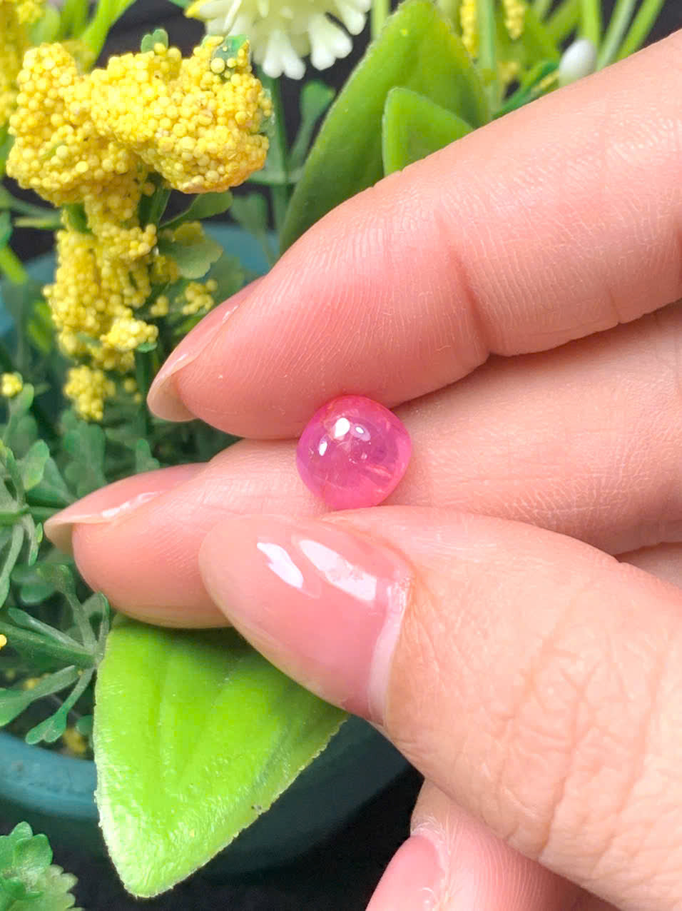 Natural pink Sapphire Cacbochon Luc Yen 2,05ct  -06062605HG