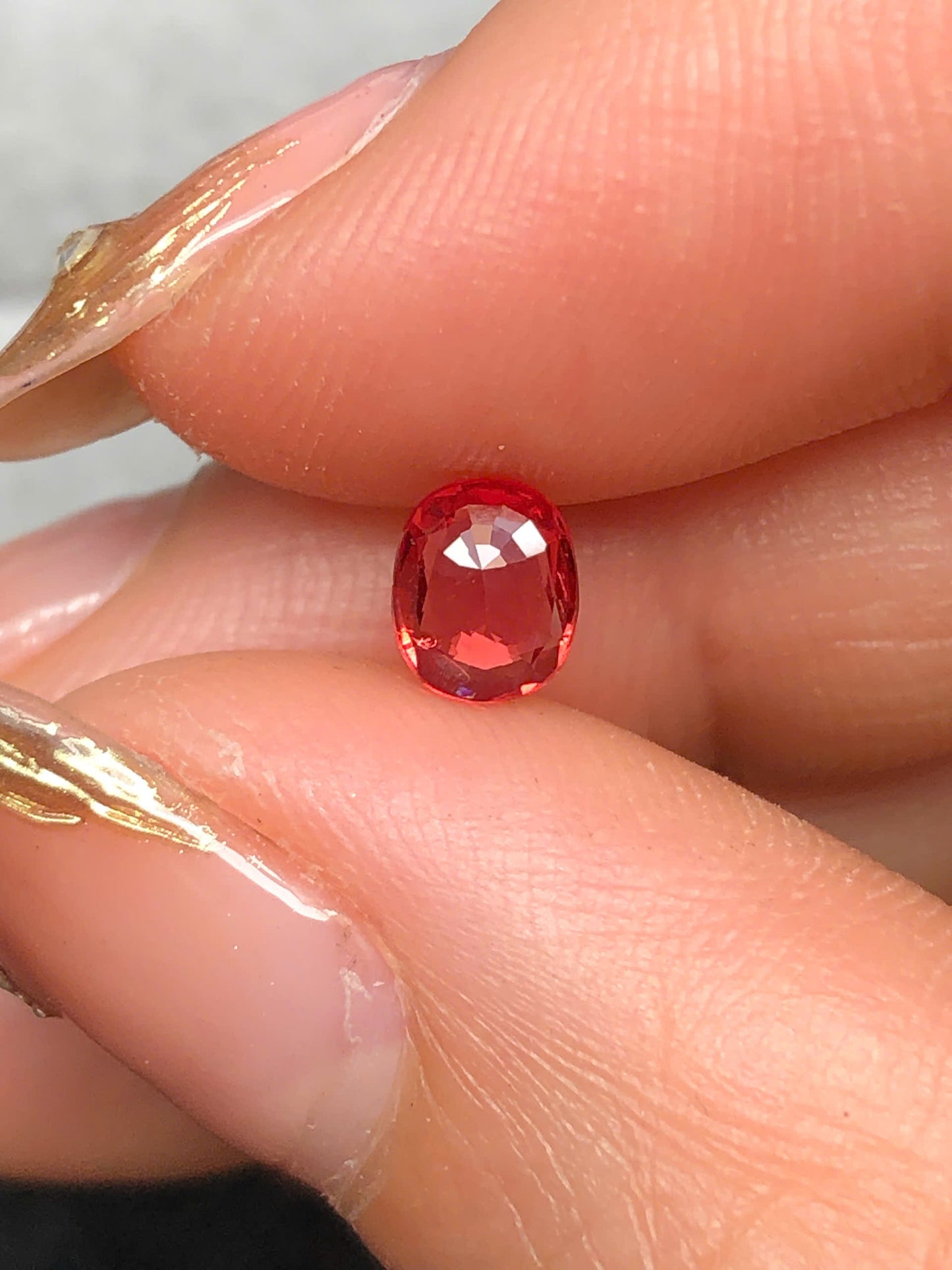 Natural orange spinel Lucyen 0.52ct  _06062610HG