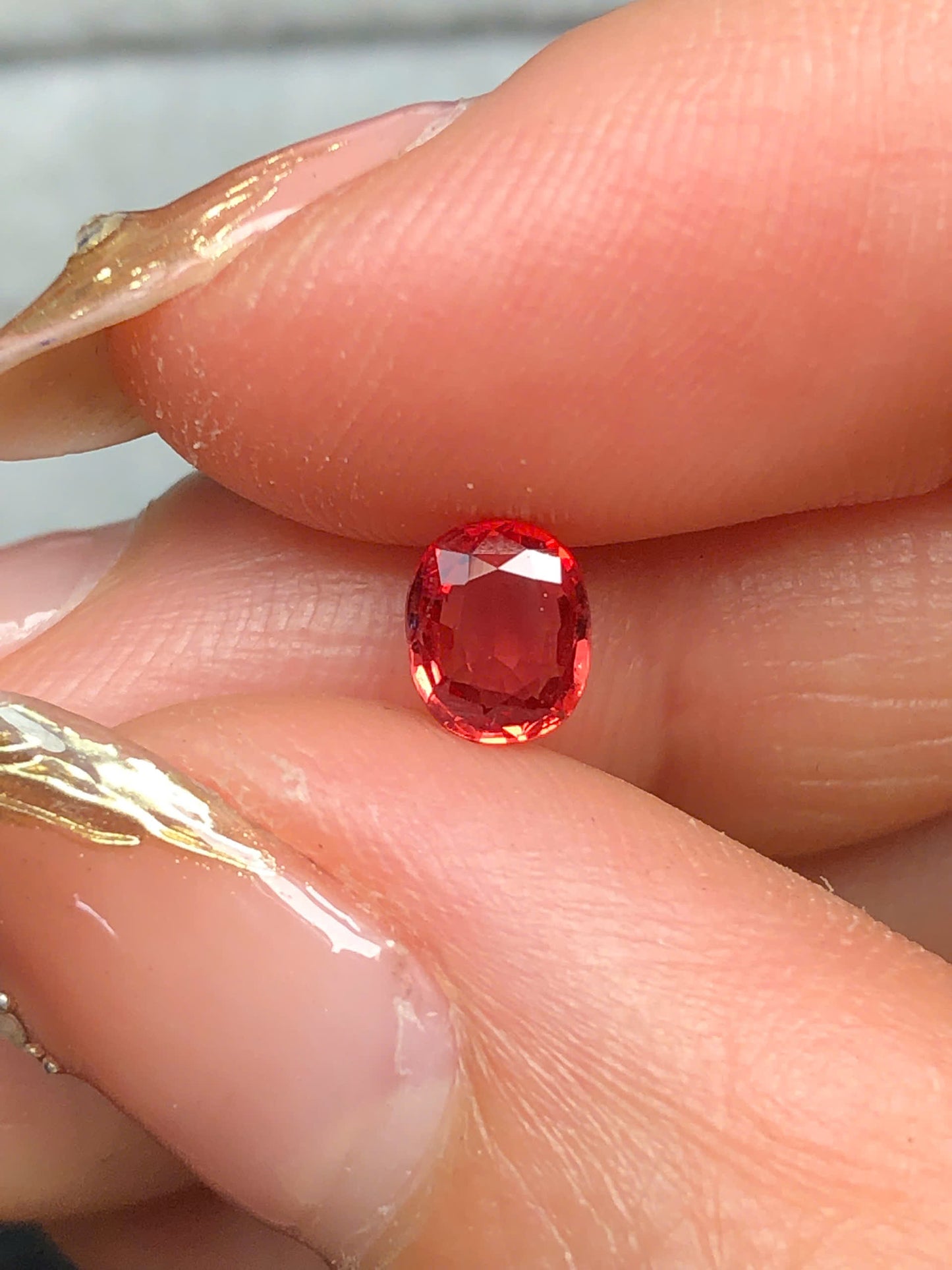 Natural orange spinel Lucyen 0.52ct  _06062610HG