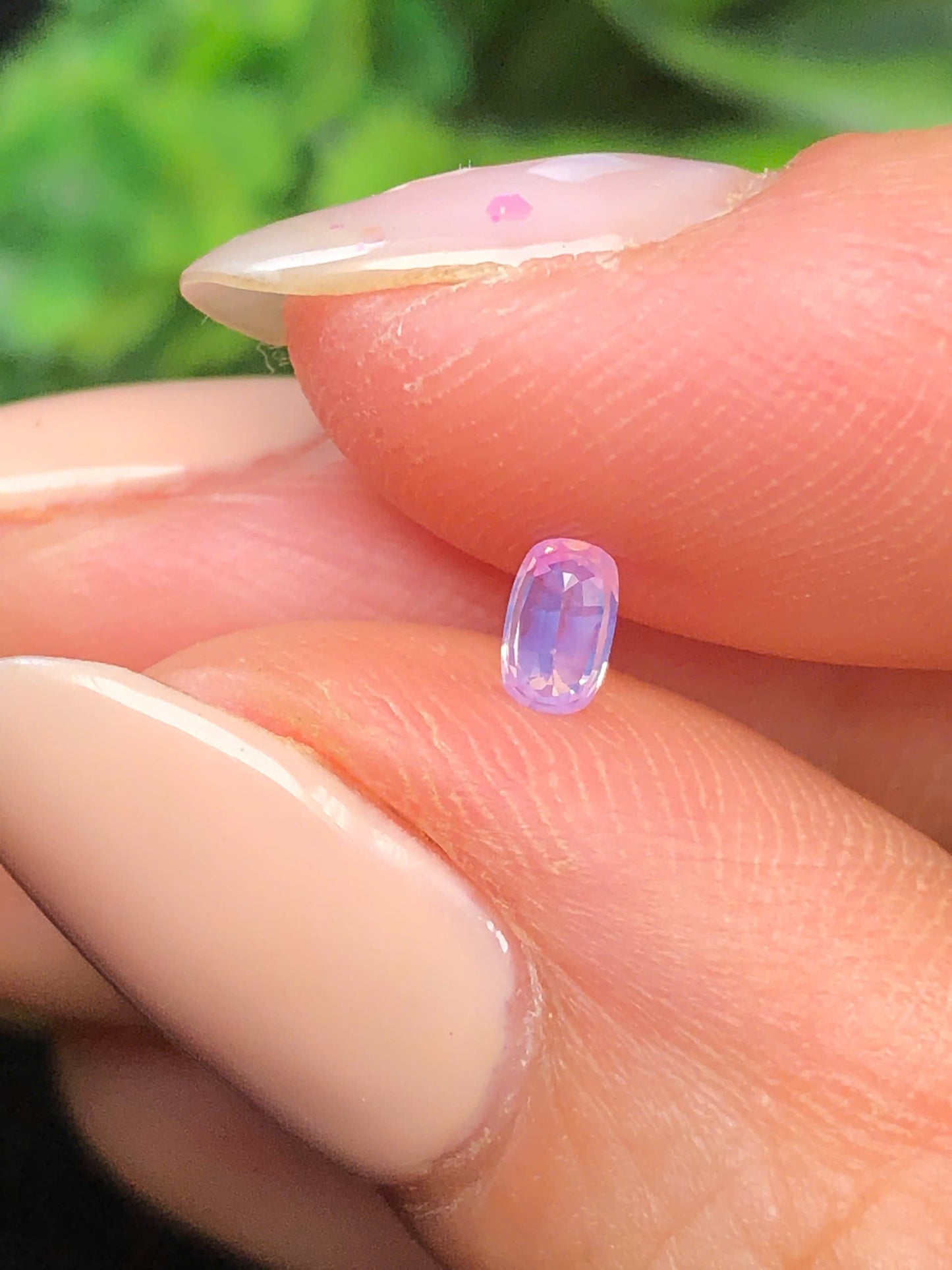 Natural purple silky sapphire Luc Yen 0.24ct  _06062612HG