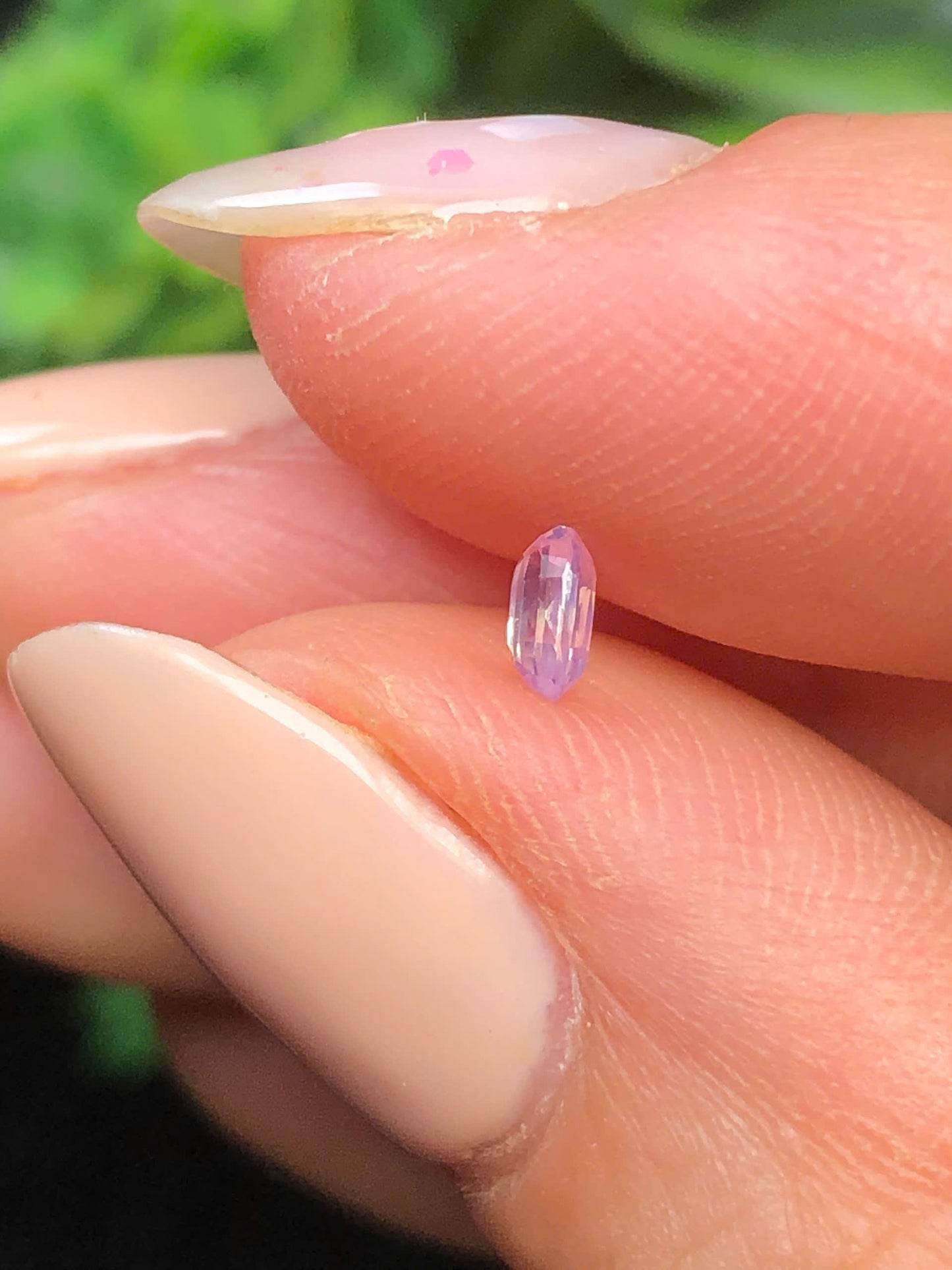 Natural purple silky sapphire Luc Yen 0.24ct  _06062612HG