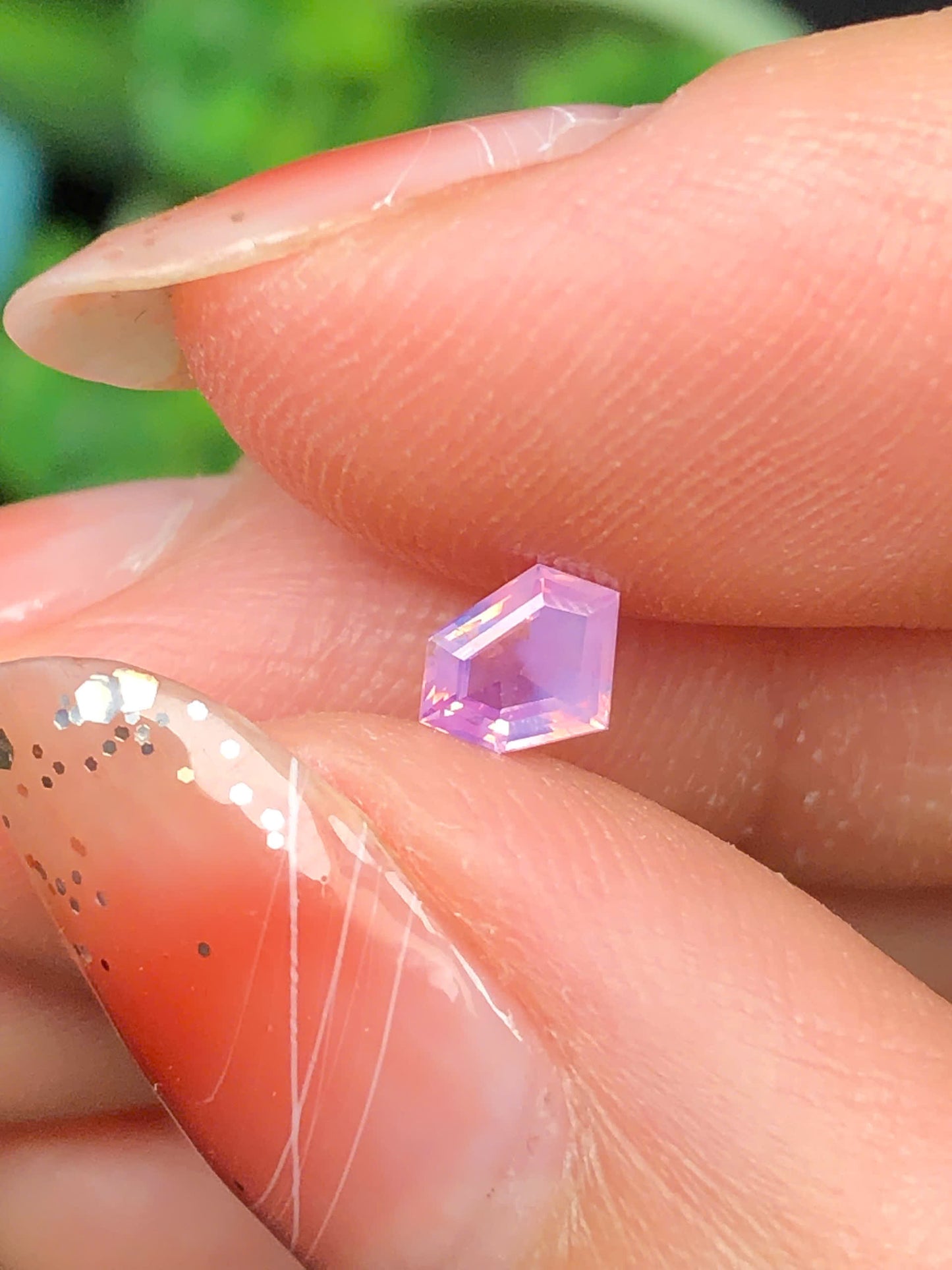 Natural pink silky sapphire Luc Yen 0.33ct   _06062613HG