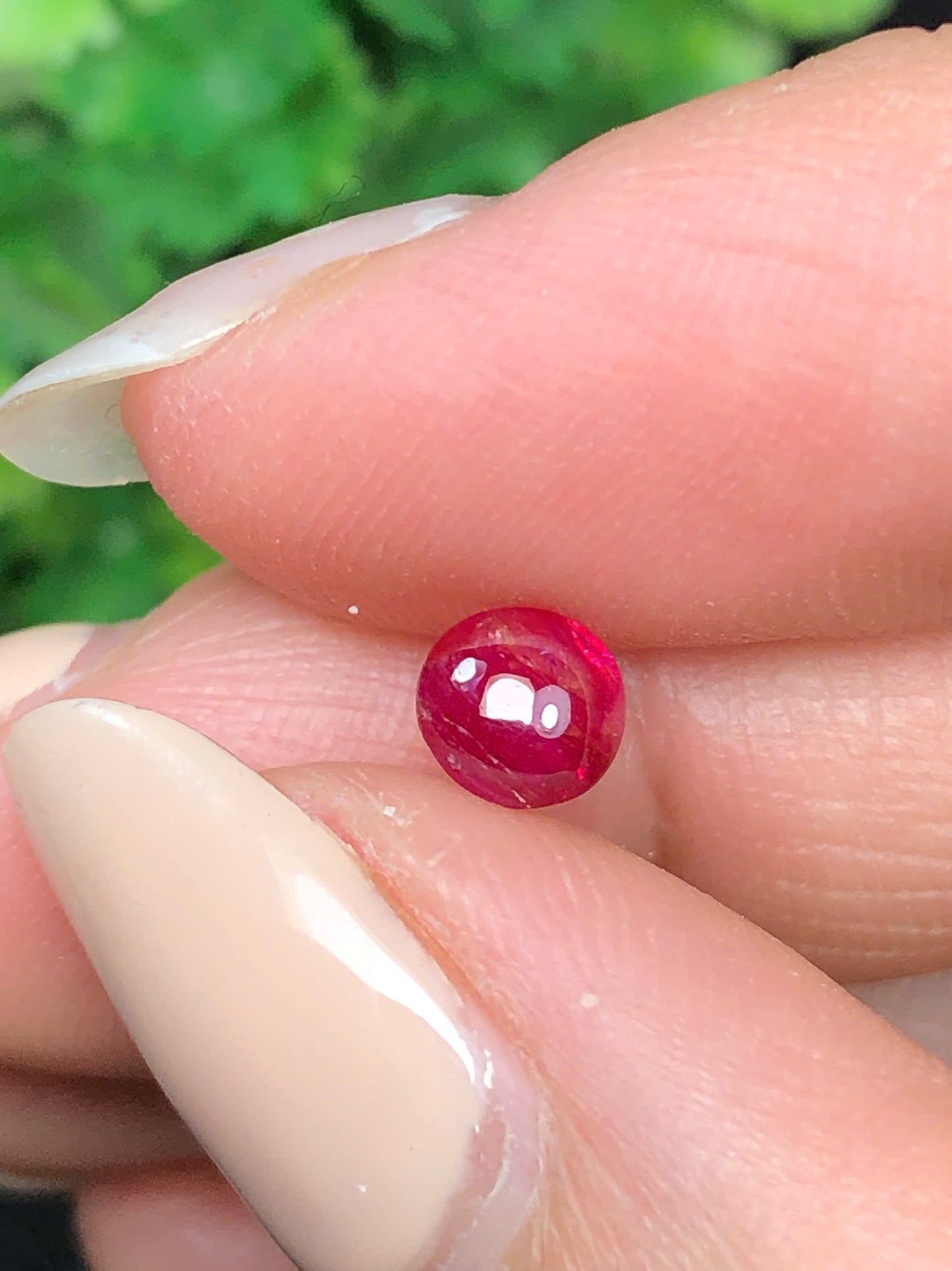 Natural Ruby Cacbochon Luc Yen 0.71  -06062614HG