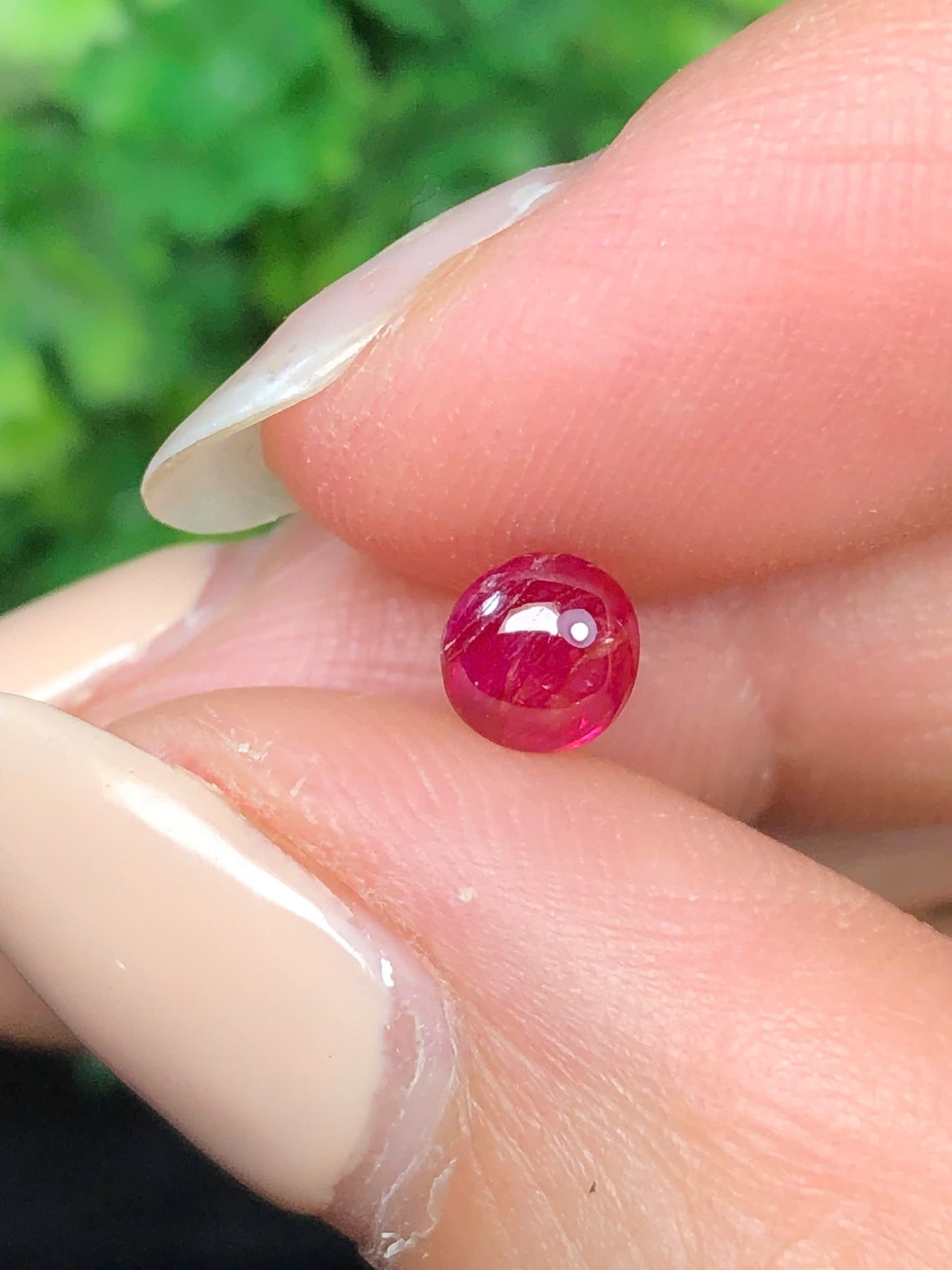 Natural Ruby Cacbochon Luc Yen 0.71  -06062614HG