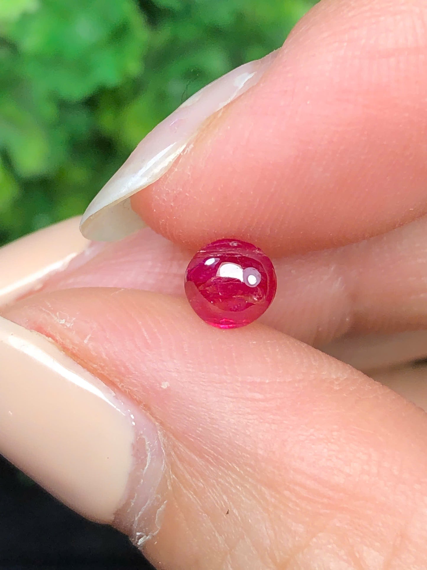 Natural Ruby Cacbochon Luc Yen 0.71  -06062614HG