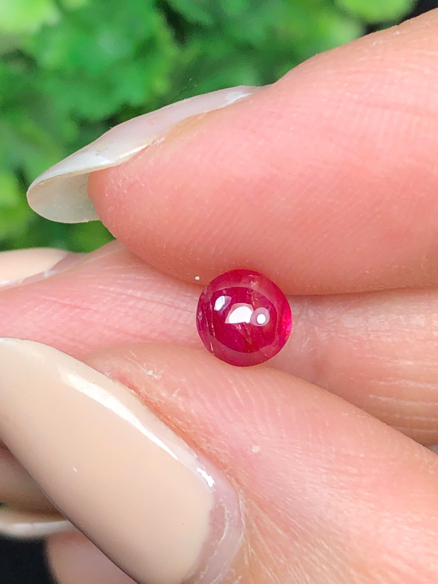 Natural Ruby Cacbochon Luc Yen 0.71  -06062614HG
