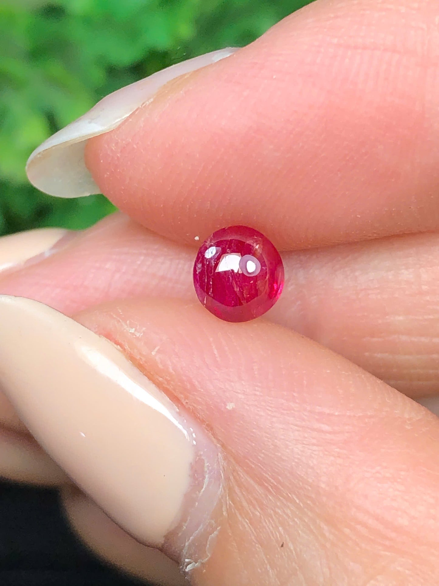 Natural Ruby Cacbochon Luc Yen 0.71  -06062614HG