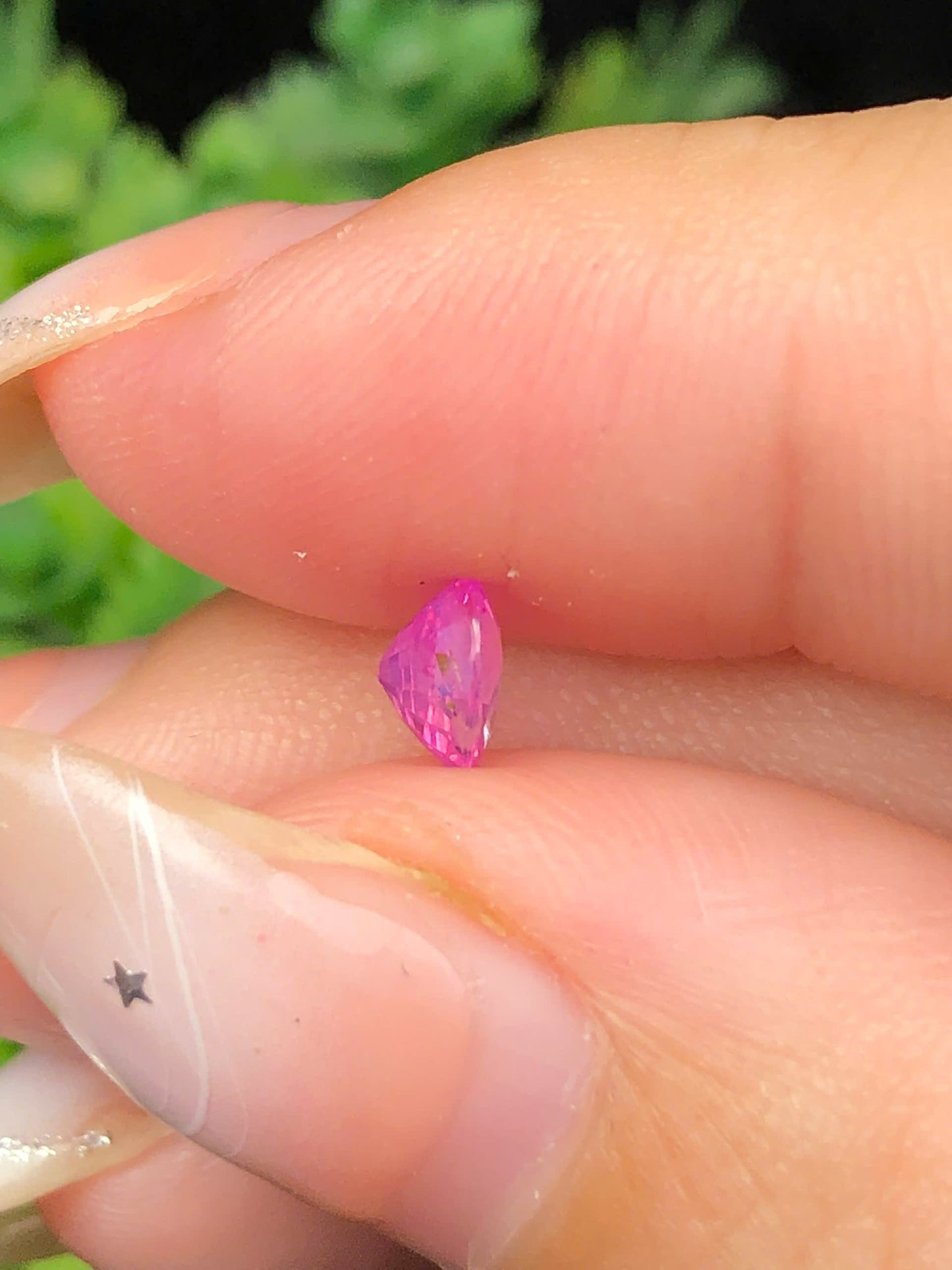Natural pink silky sapphire Luc Yen 0,54ct  _06062616HG