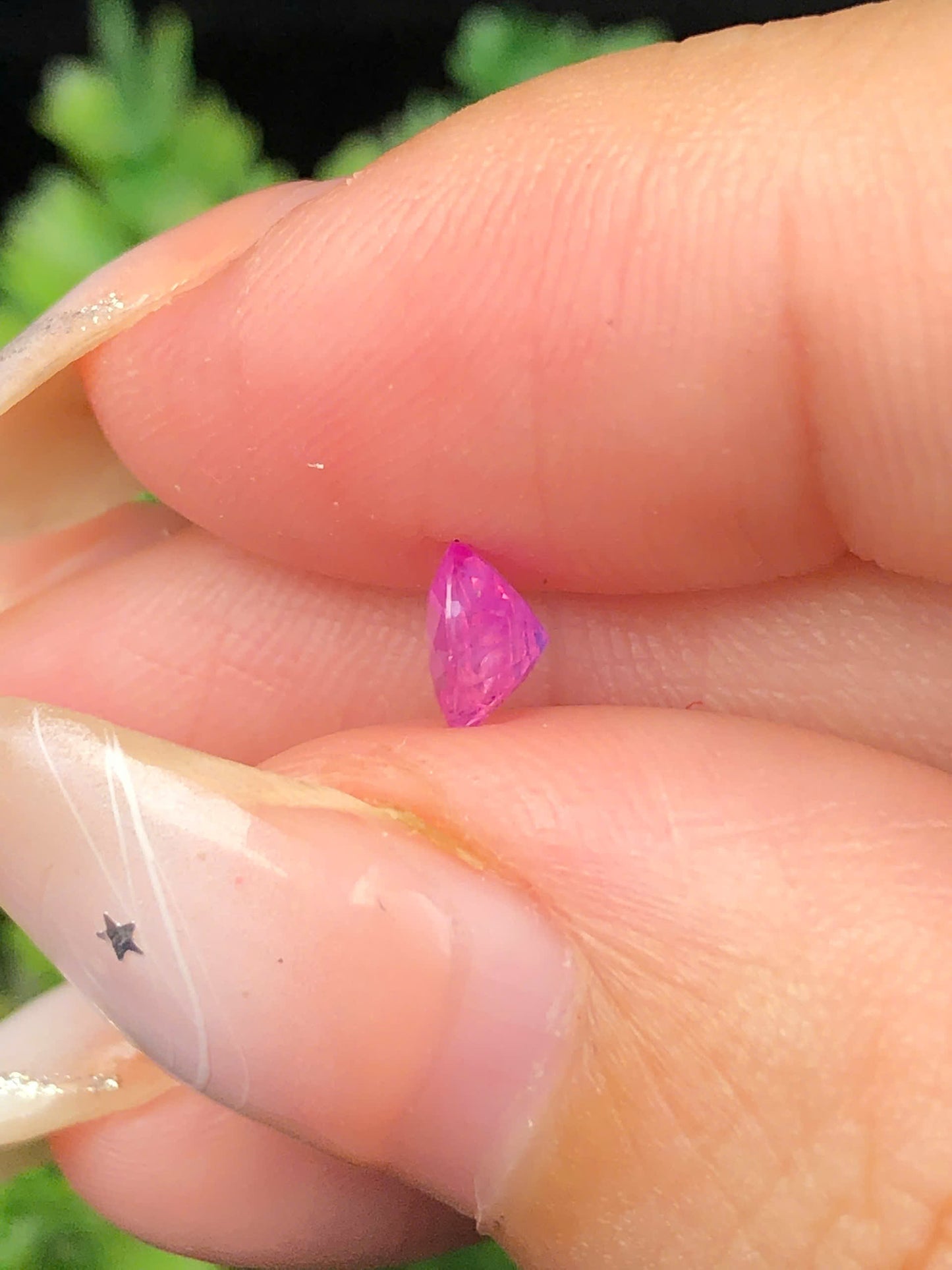 Natural pink silky sapphire Luc Yen 0,54ct  _06062616HG