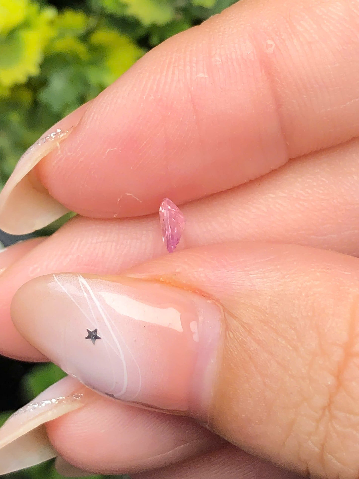 Natural pink silky sapphire Luc Yen 0,35ct   _06062618HG