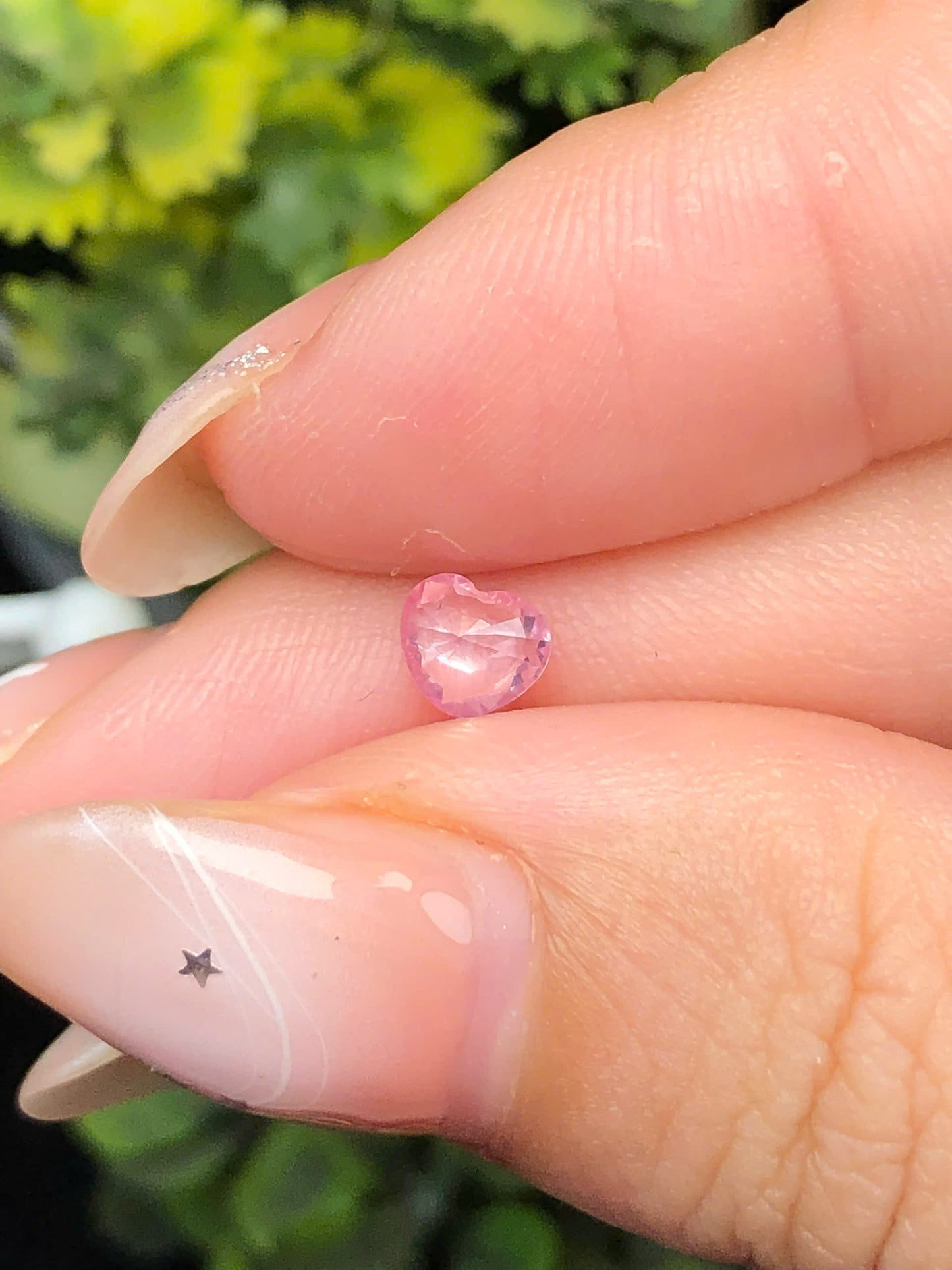 Natural pink silky sapphire Luc Yen 0,35ct   _06062618HG