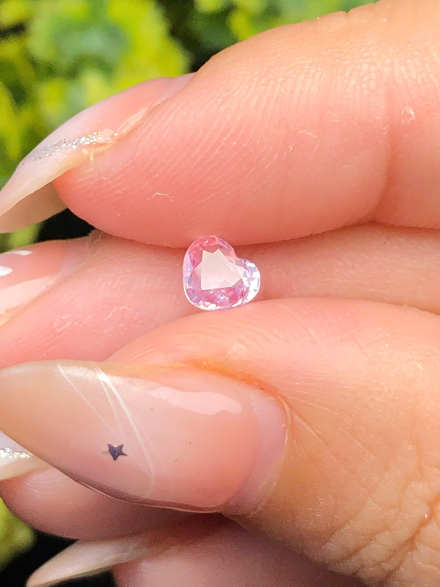 Natural pink silky sapphire Luc Yen 0,35ct   _06062618HG