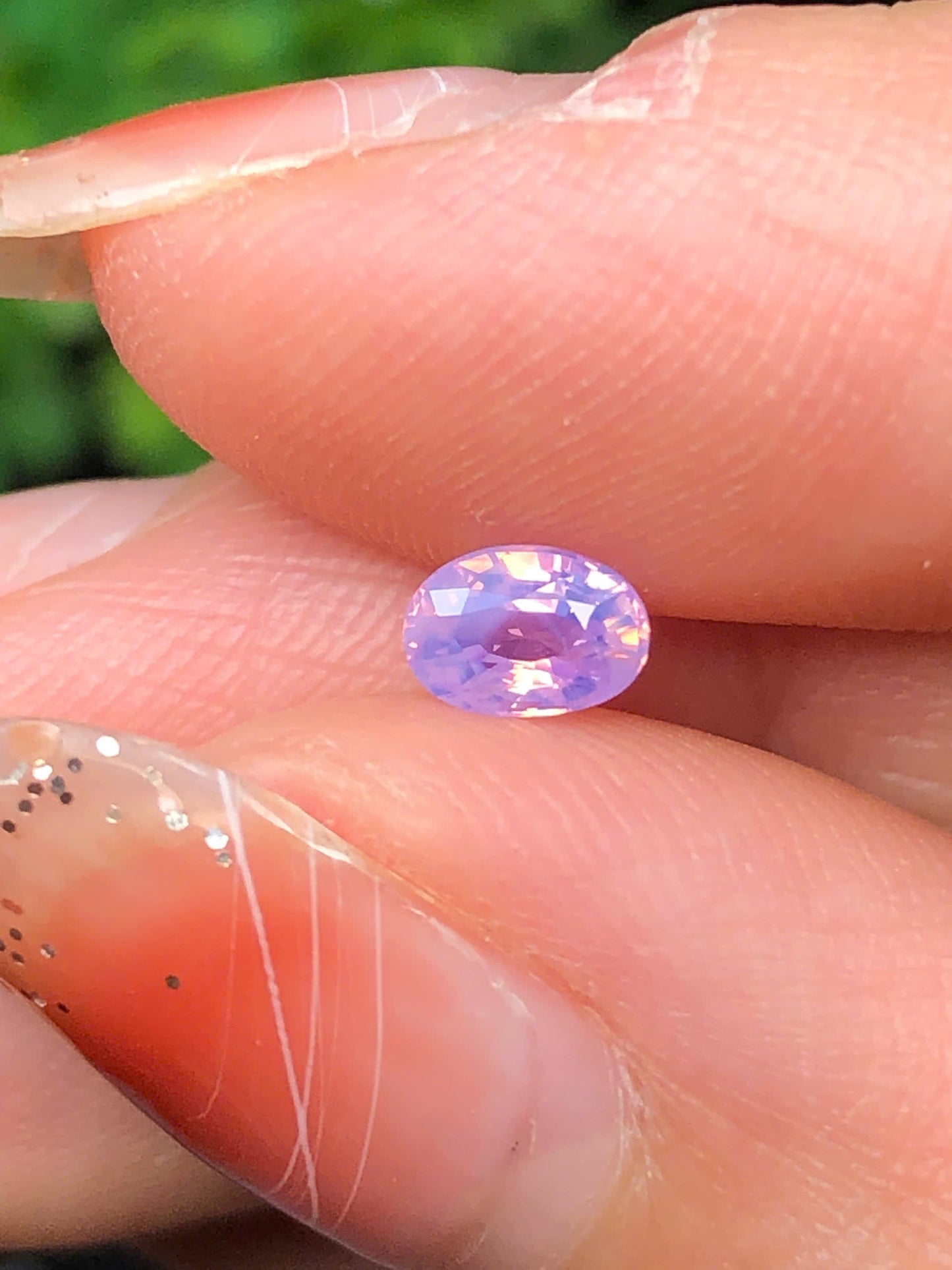 Natural purple silky sapphire Luc Yen 0.50ct  _06062621HG