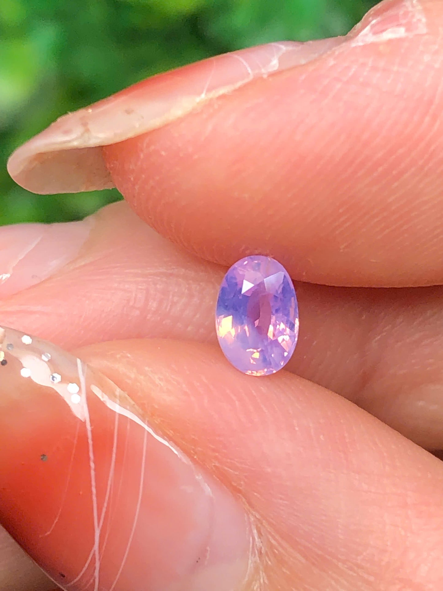 Natural purple silky sapphire Luc Yen 0.50ct  _06062621HG