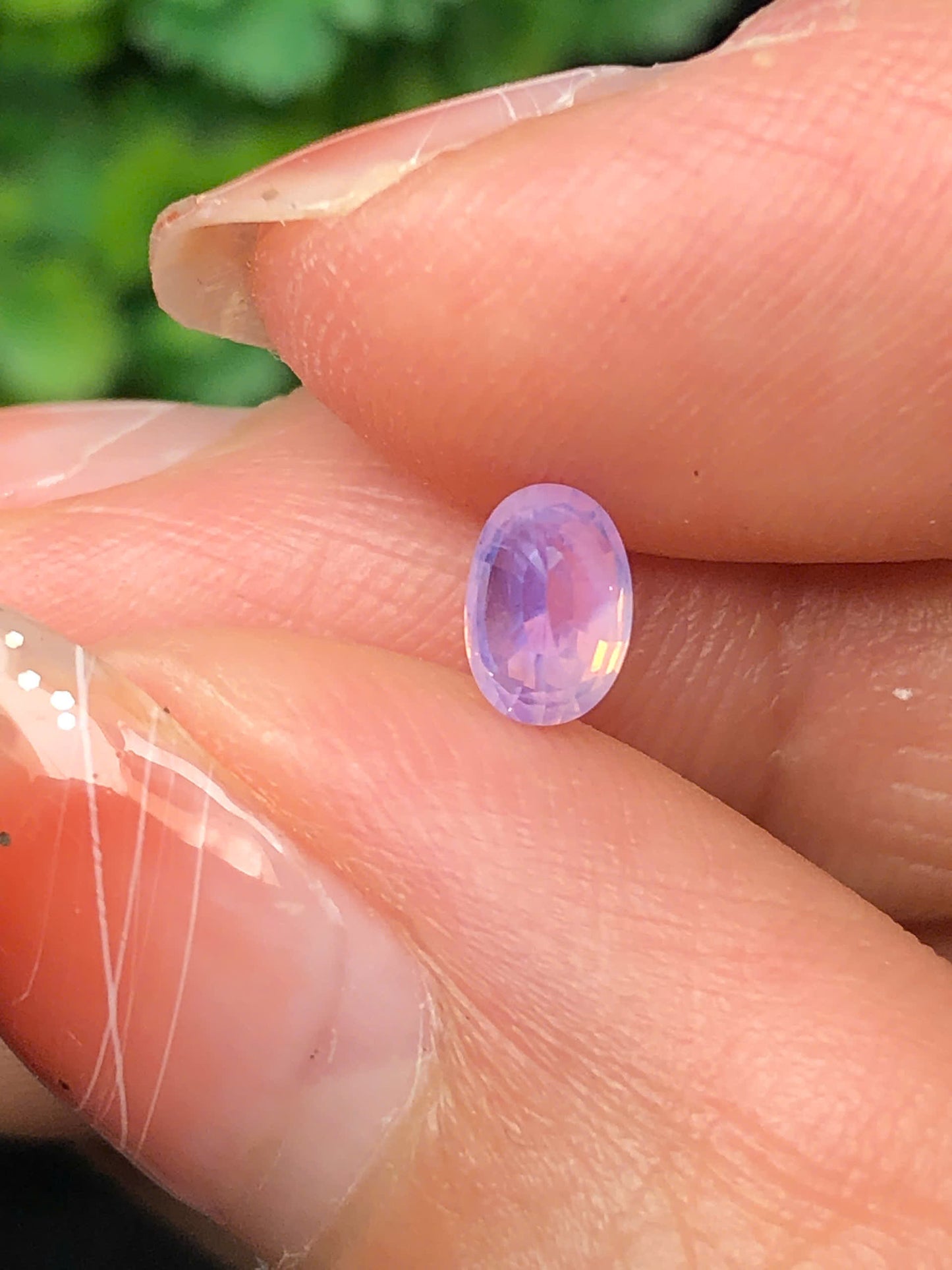 Natural purple silky sapphire Luc Yen 0.50ct  _06062621HG
