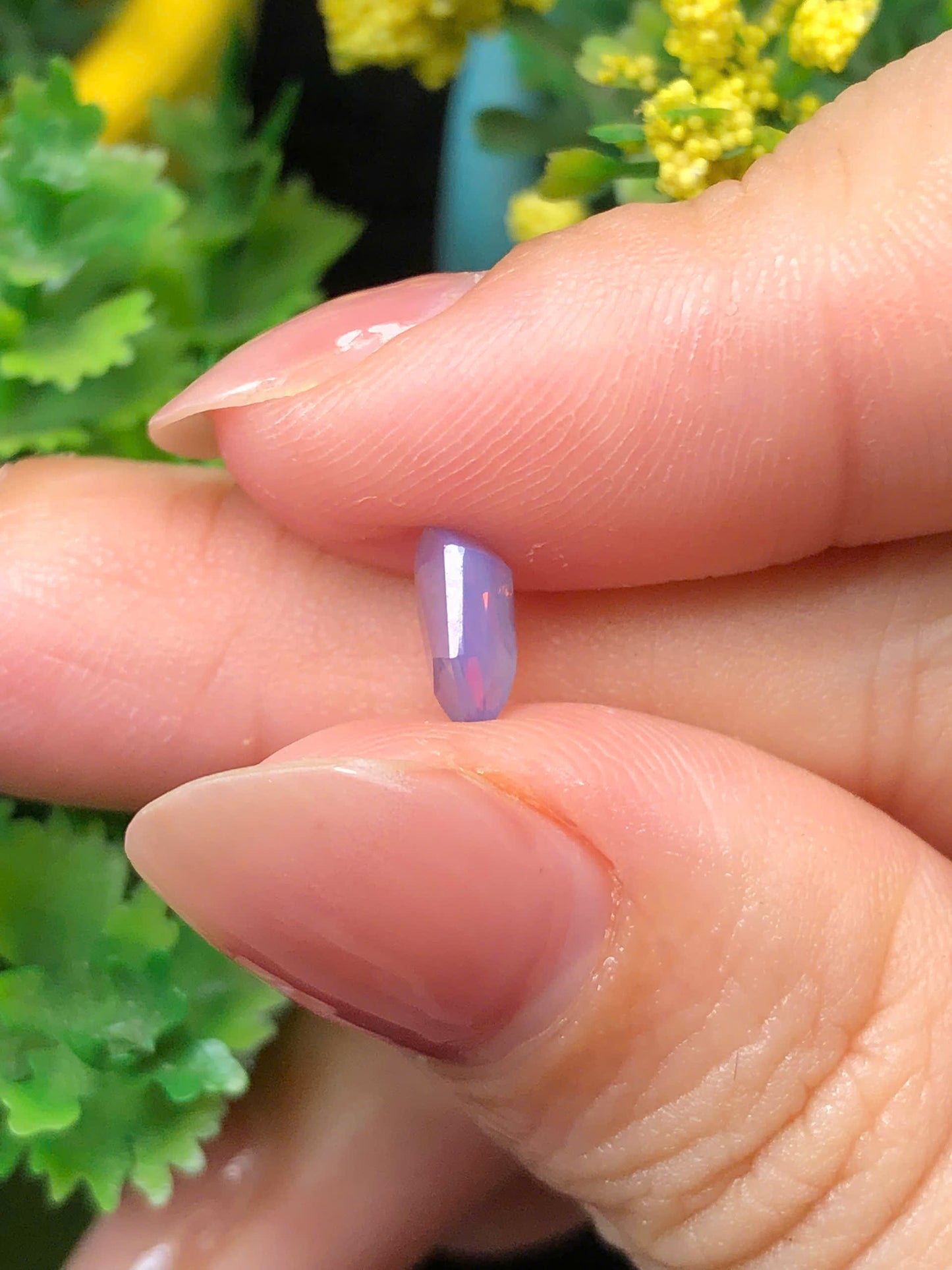 Natural purple silky sapphire Luc Yen 0,9ct  _06062623HG