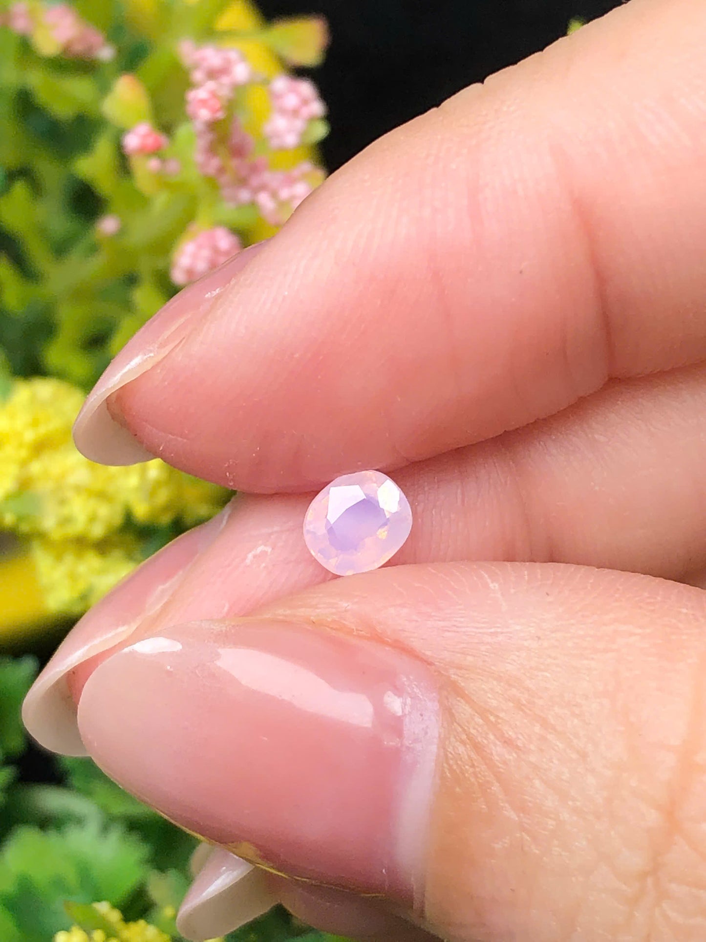 Natural pink silky sapphire Luc Yen  0,42ct _06062626HG