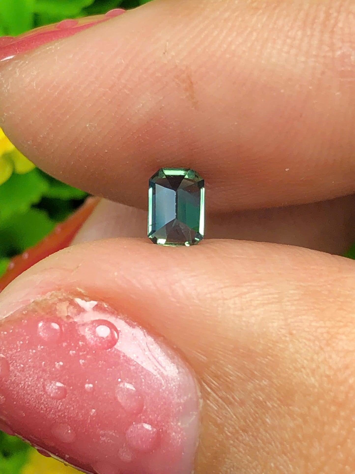 Natural Green sapphire Phan Thiet 0.42ct_09062614HG