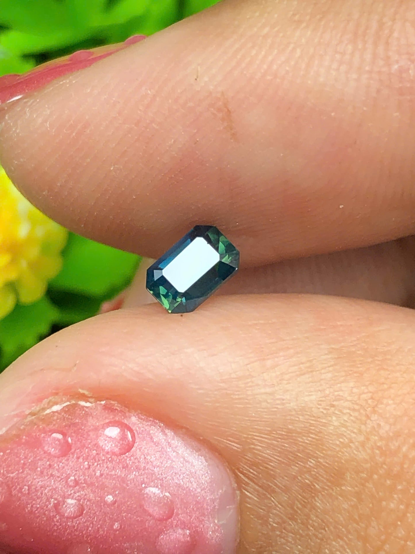 Natural Green sapphire Phan Thiet 0.42ct_09062614HG