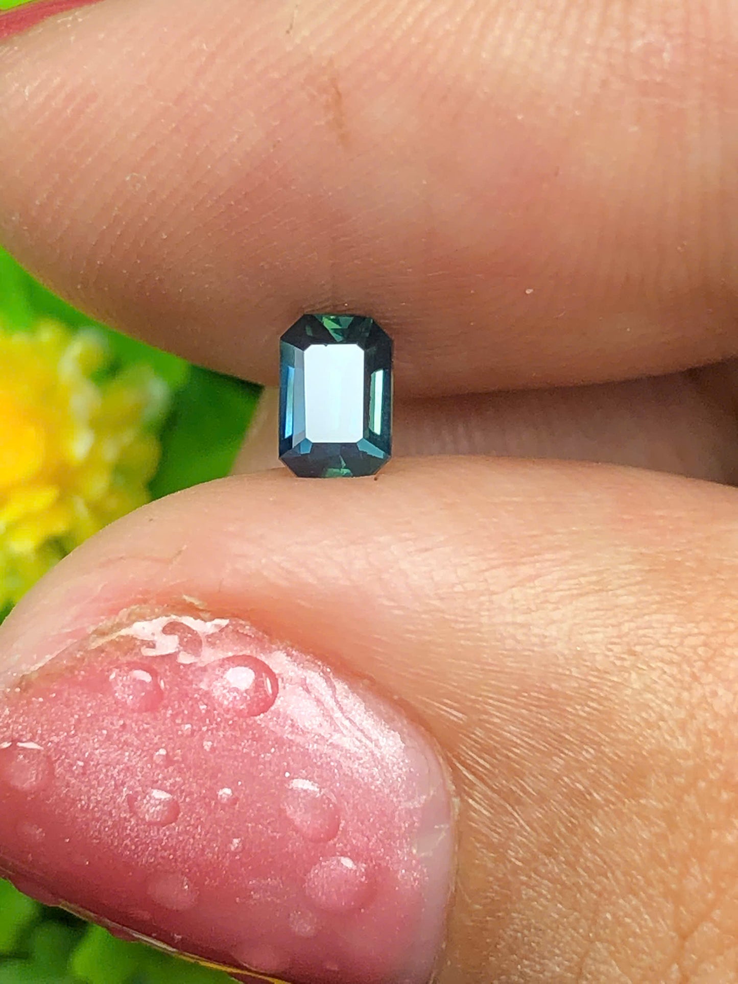 Natural Green sapphire Phan Thiet 0.42ct_09062614HG