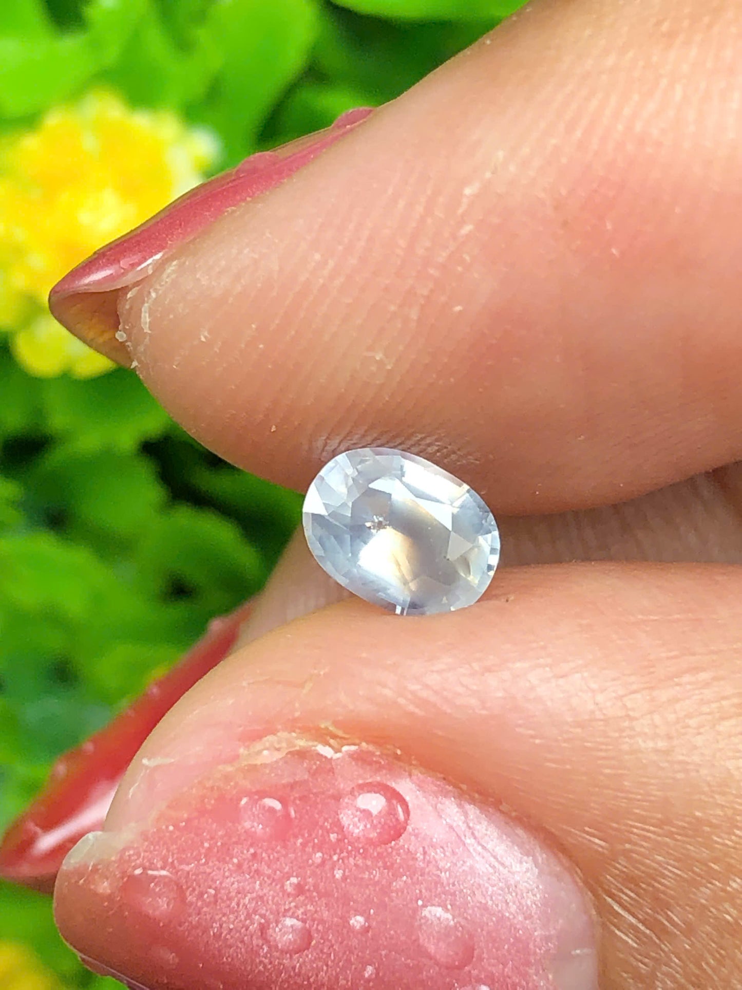 Natural white sapphire Lucyen 0.62ct_09062629HG