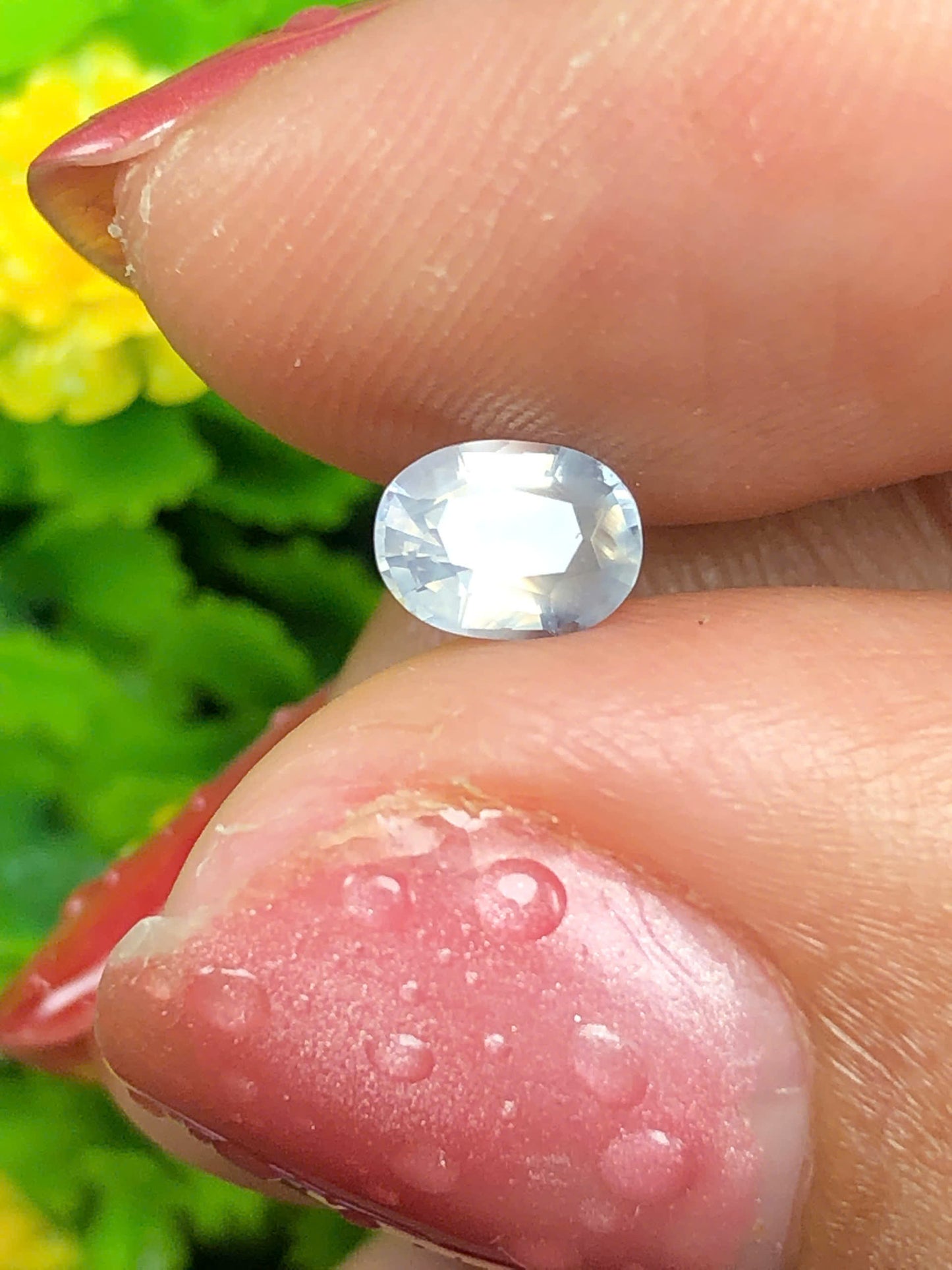 Natural white sapphire Lucyen 0.62ct_09062629HG
