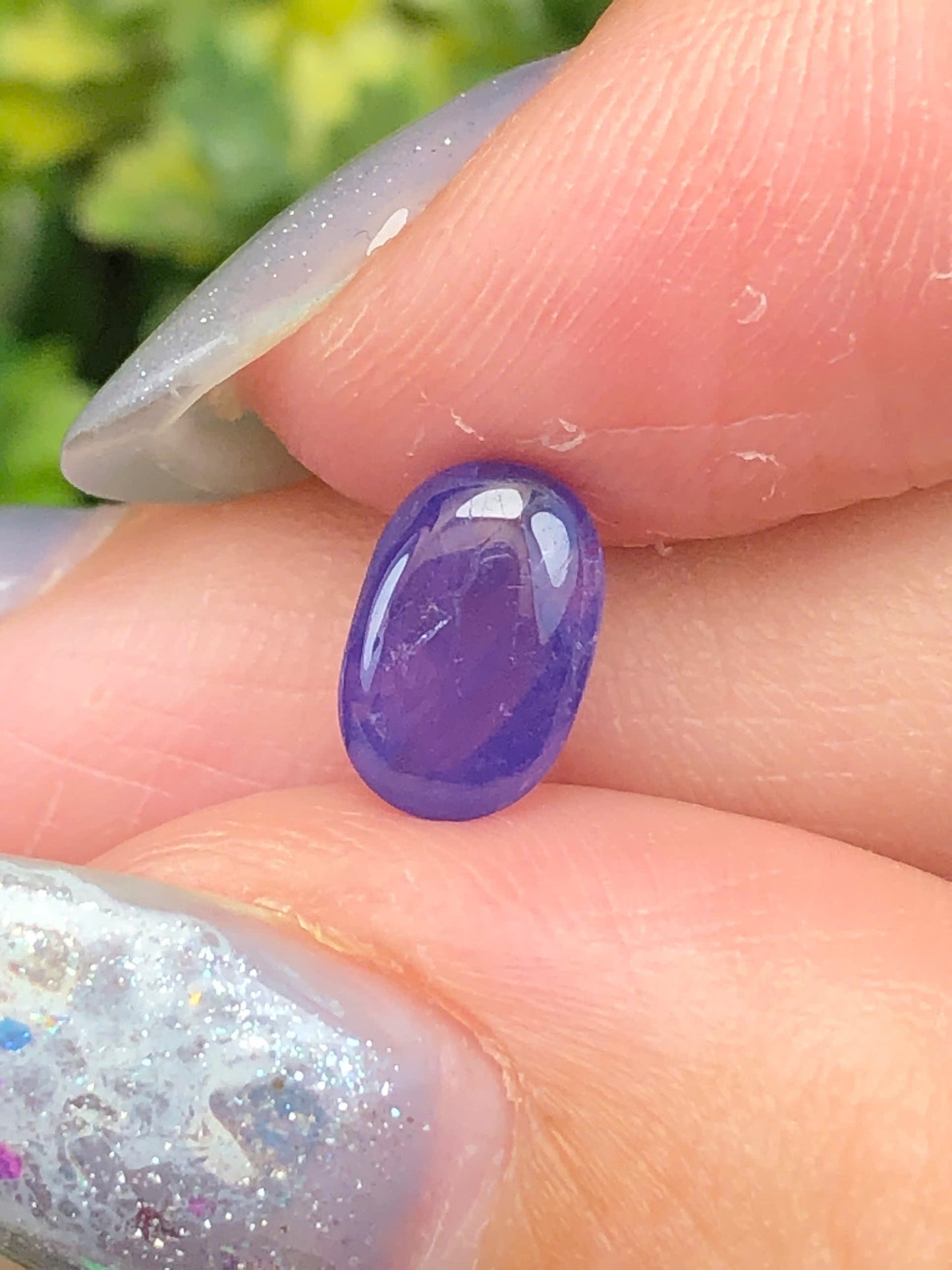 Natural purple sapphire Cacbochon Luc Yen 1,79ct-010603HG