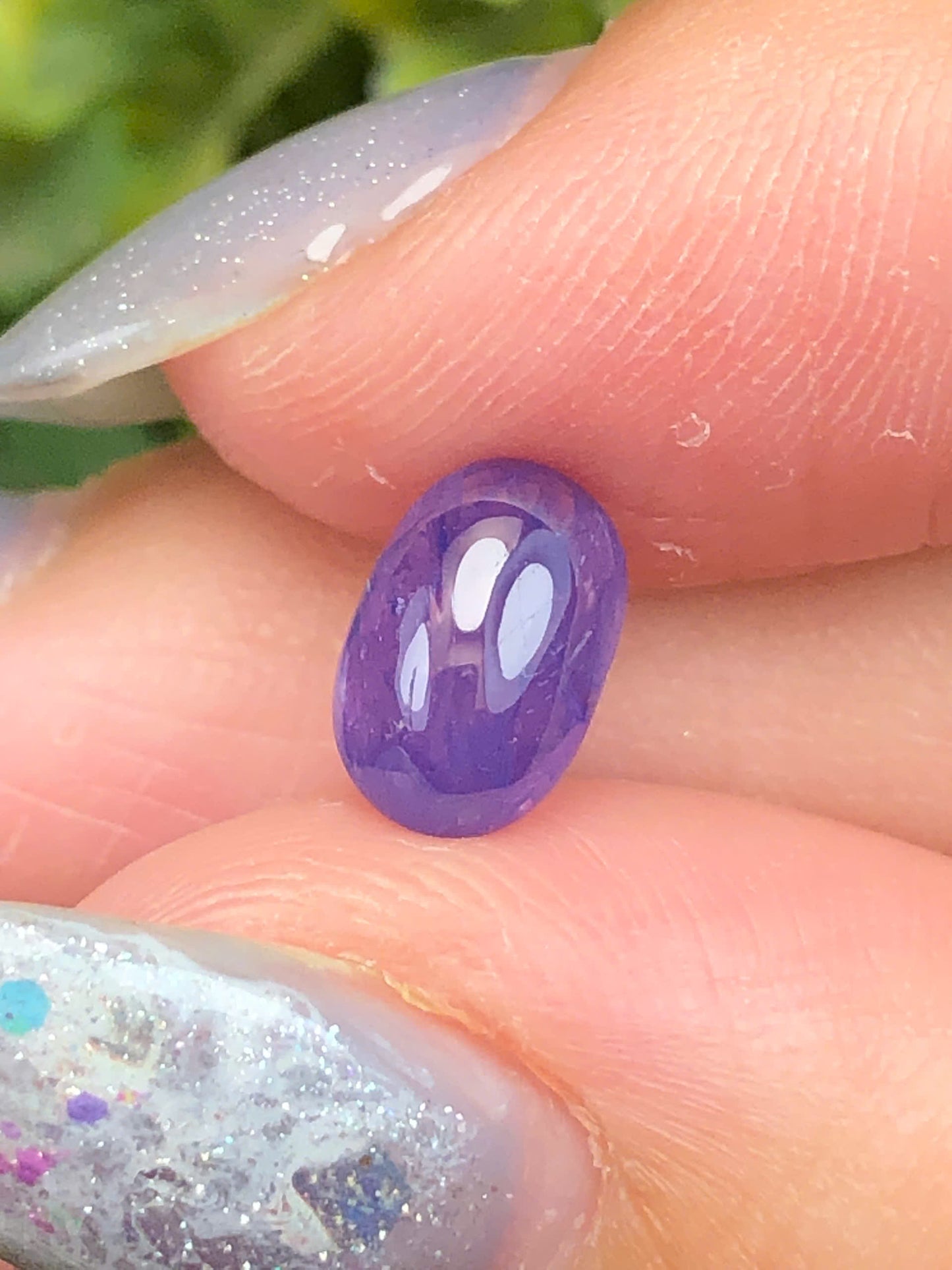 Natural purple sapphire Cacbochon Luc Yen 1,79ct-010603HG