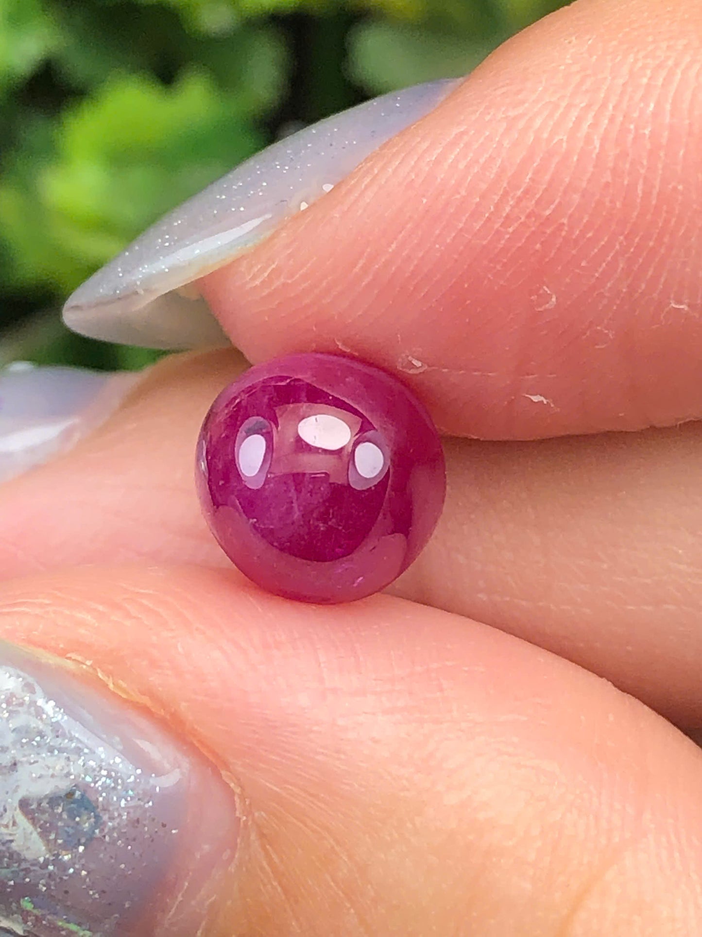 Natural Ruby Cacbochon Luc Yen 3,71ct -010606HG