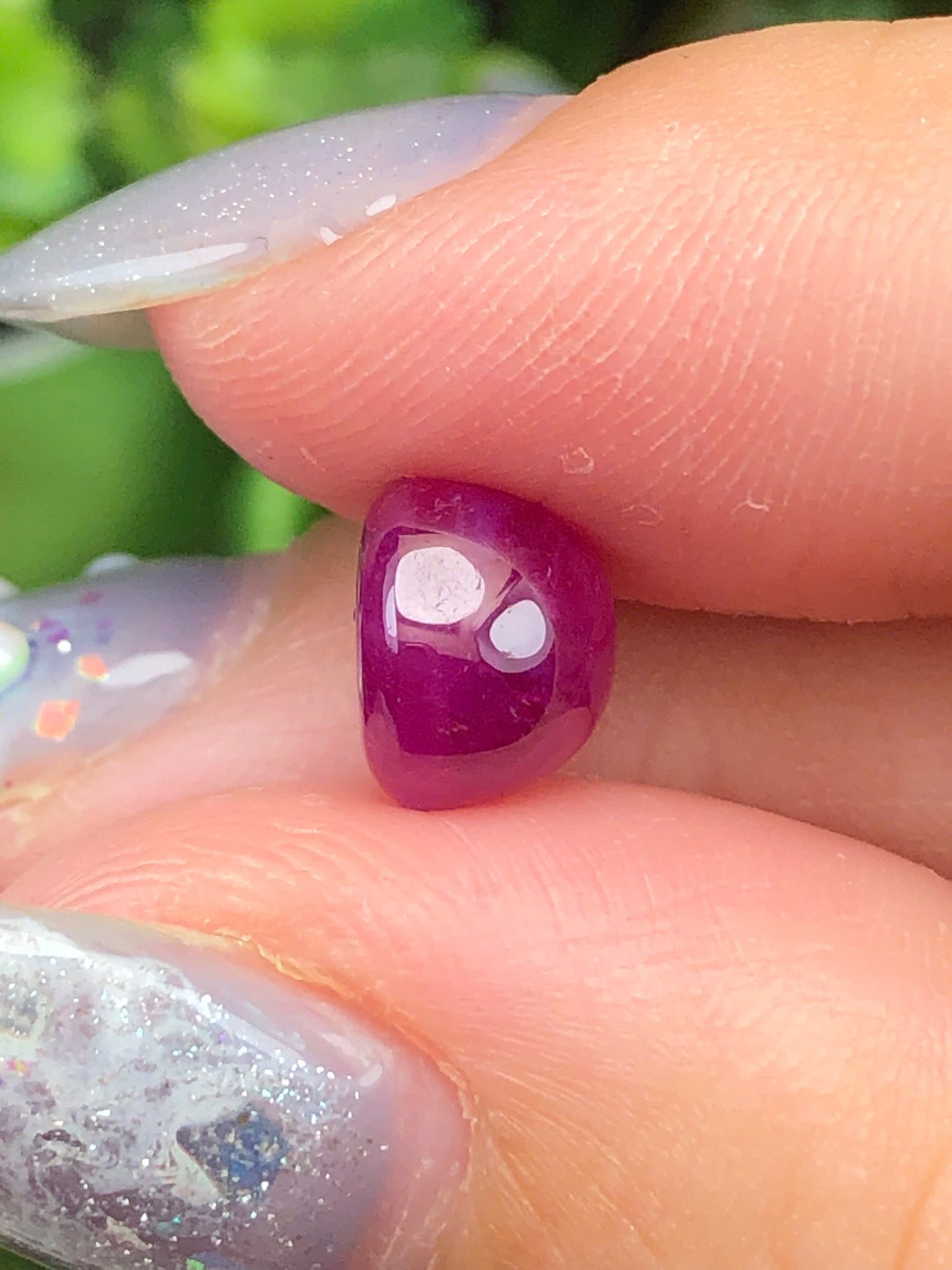 Natural Ruby Cacbochon Luc Yen 3,71ct -010606HG