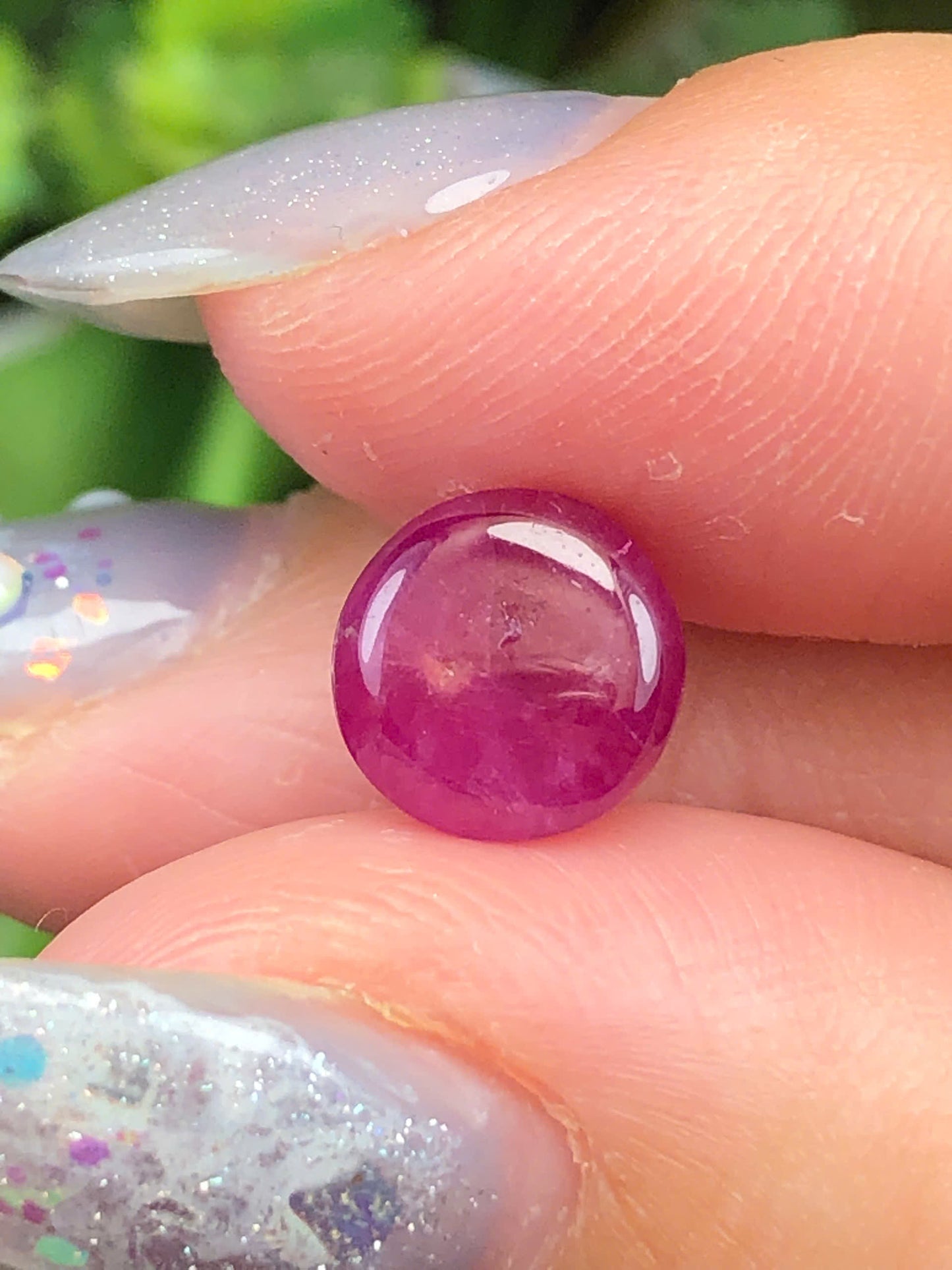 Natural Ruby Cacbochon Luc Yen 3,71ct -010606HG