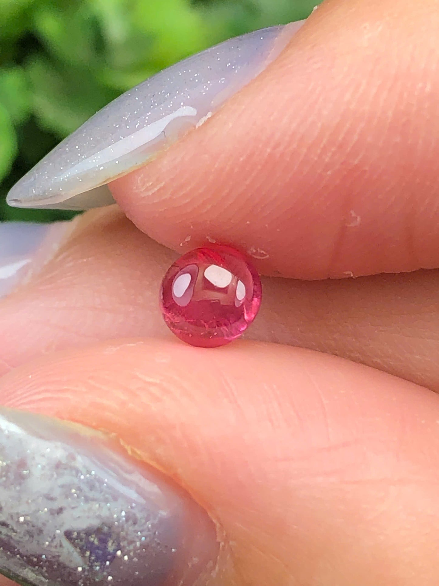 Natural red spinel cacbochon LucYen 0,47ct- 010612HG