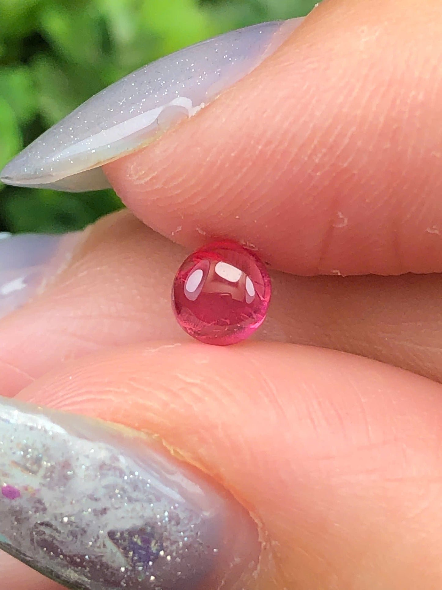 Natural red spinel cacbochon LucYen 0,47ct- 010612HG