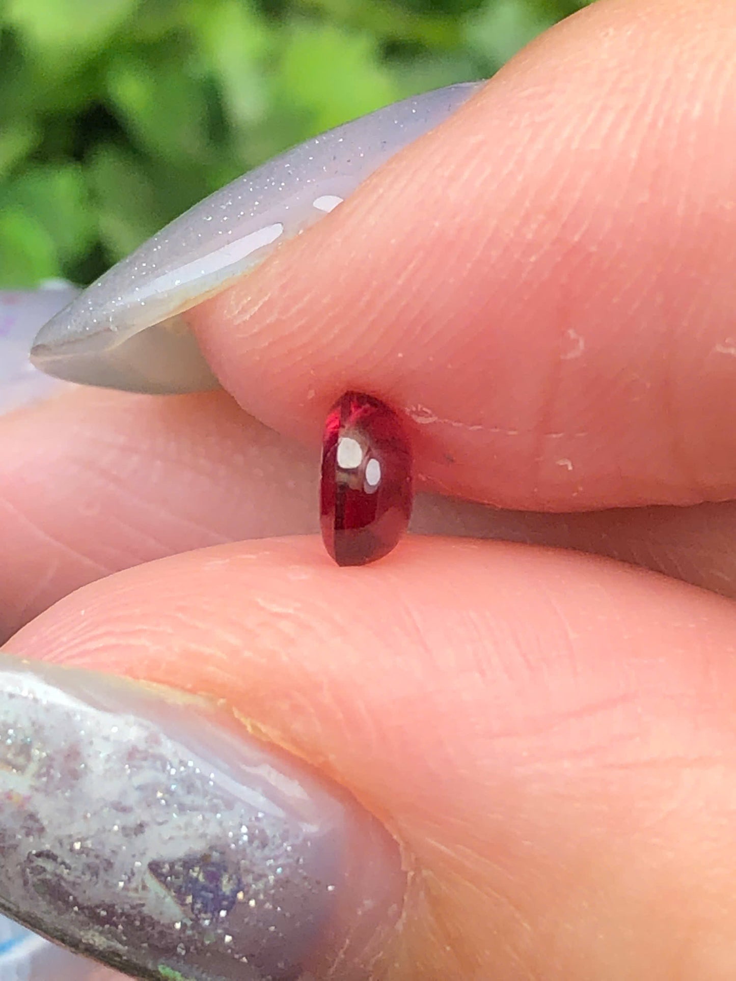 Natural red spinel cacbochon LucYen 0,47ct- 010612HG